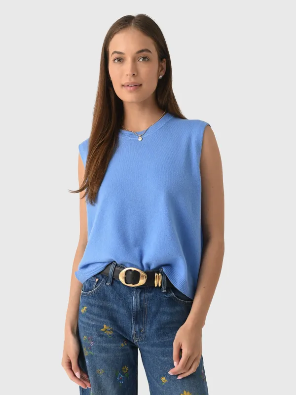The Great Women's The Cashmere Pullover Vest sold by Saint Bernard