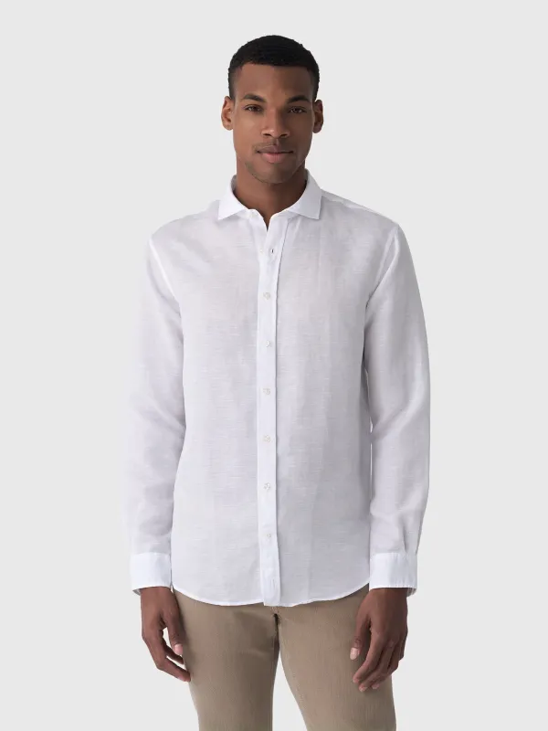 Johnnie-O Men's McCarthy Linen Button-Down Shirt sold by Saint Bernard