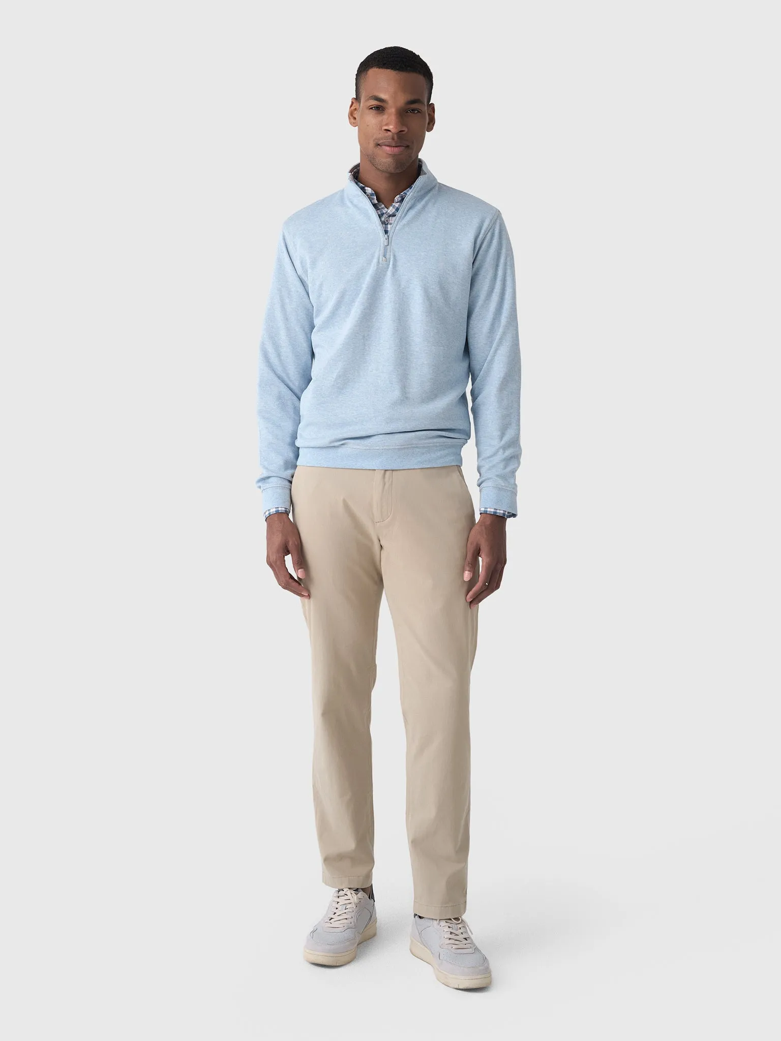 Johnnie-O Men's Hanks "Lightweight Sully" Quarter-Zip Pullover sold by Saint Bernard product image thumbnail 2