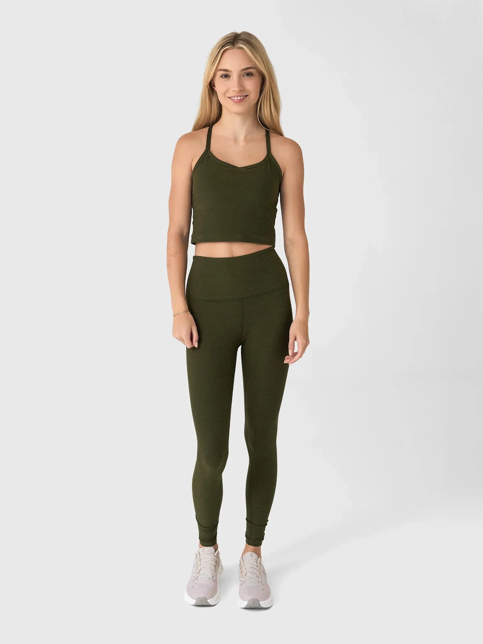 Beyond Yoga Women's Spacedye Slim Racerback Cropped Tank sold by Saint Bernard product image thumbnail 5