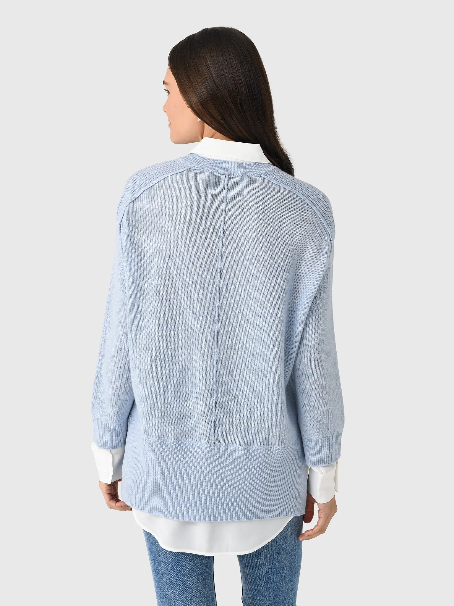 Brochu Walker Women's The Looker Layered V-Neck sold by Saint Bernard product image thumbnail 3