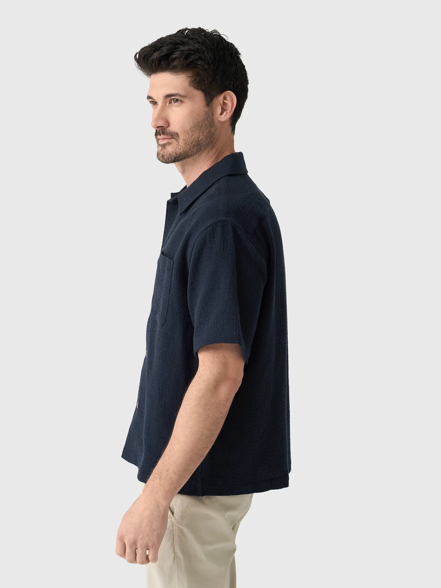 Frame Men's Open Weave Shirt sold by Saint Bernard product image thumbnail 4