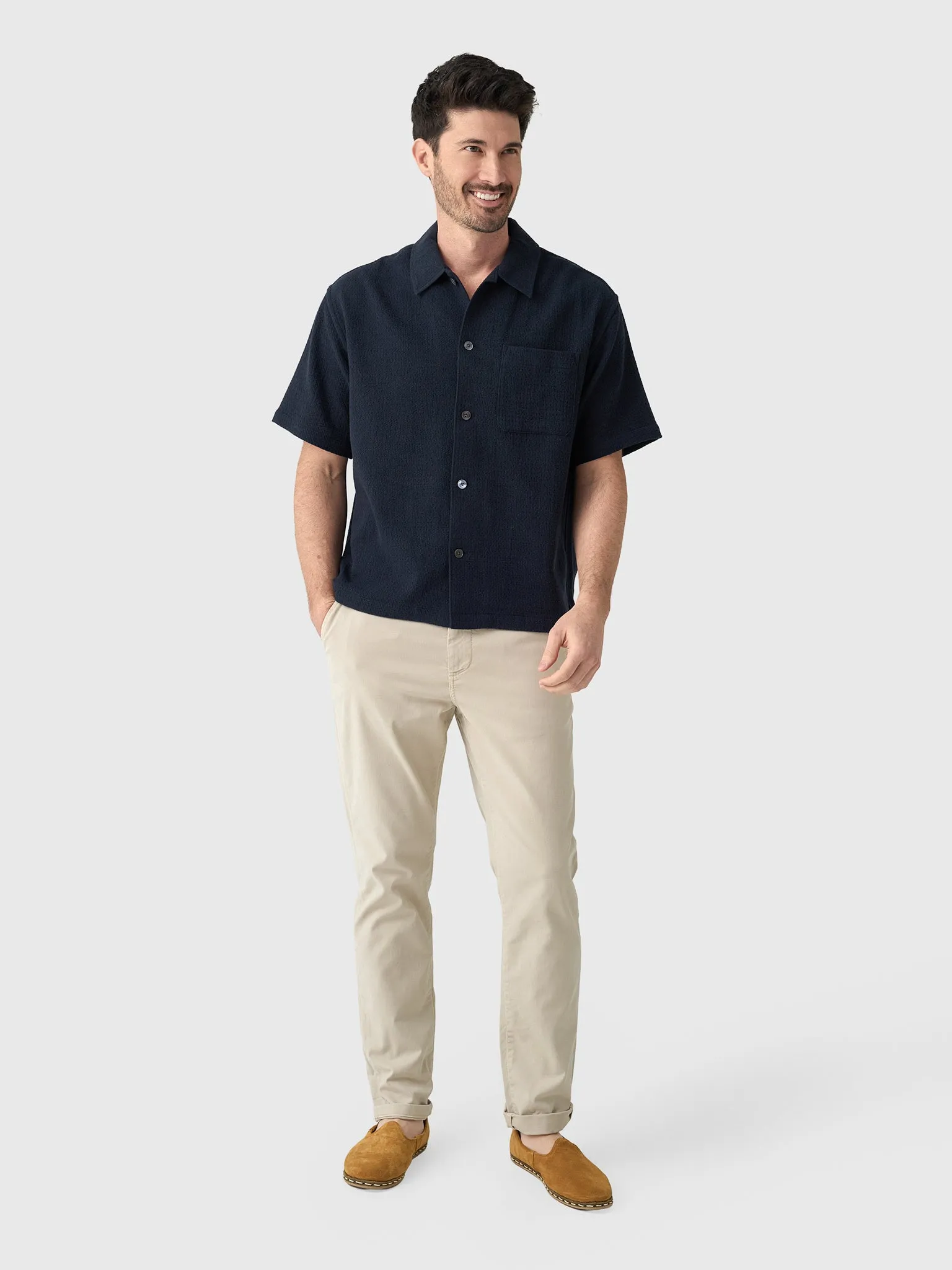 Frame Men's Open Weave Shirt sold by Saint Bernard product image thumbnail 3