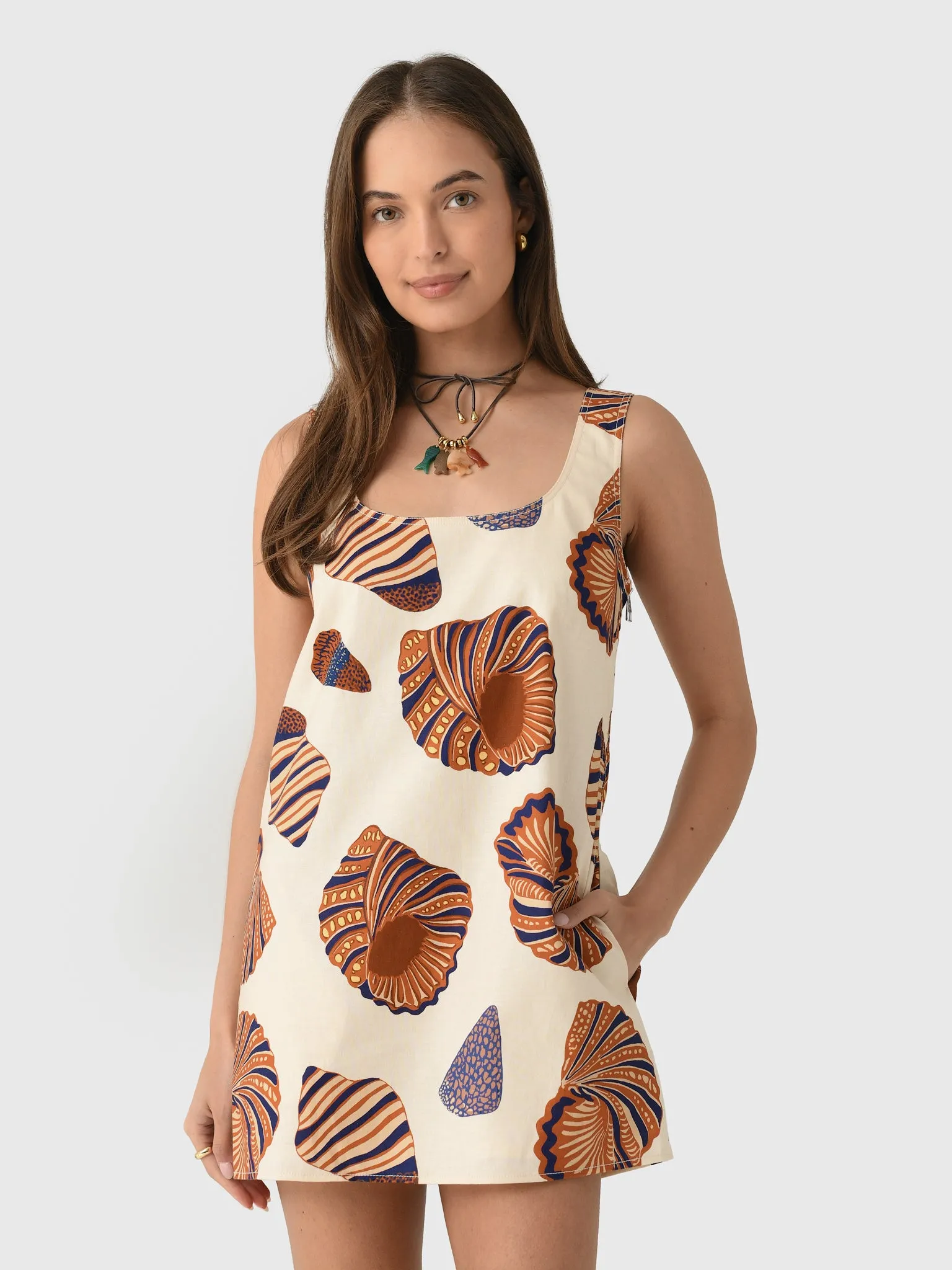 Simon Miller Women's Sahara Linen Mini Dress sold by Saint Bernard product image thumbnail 2