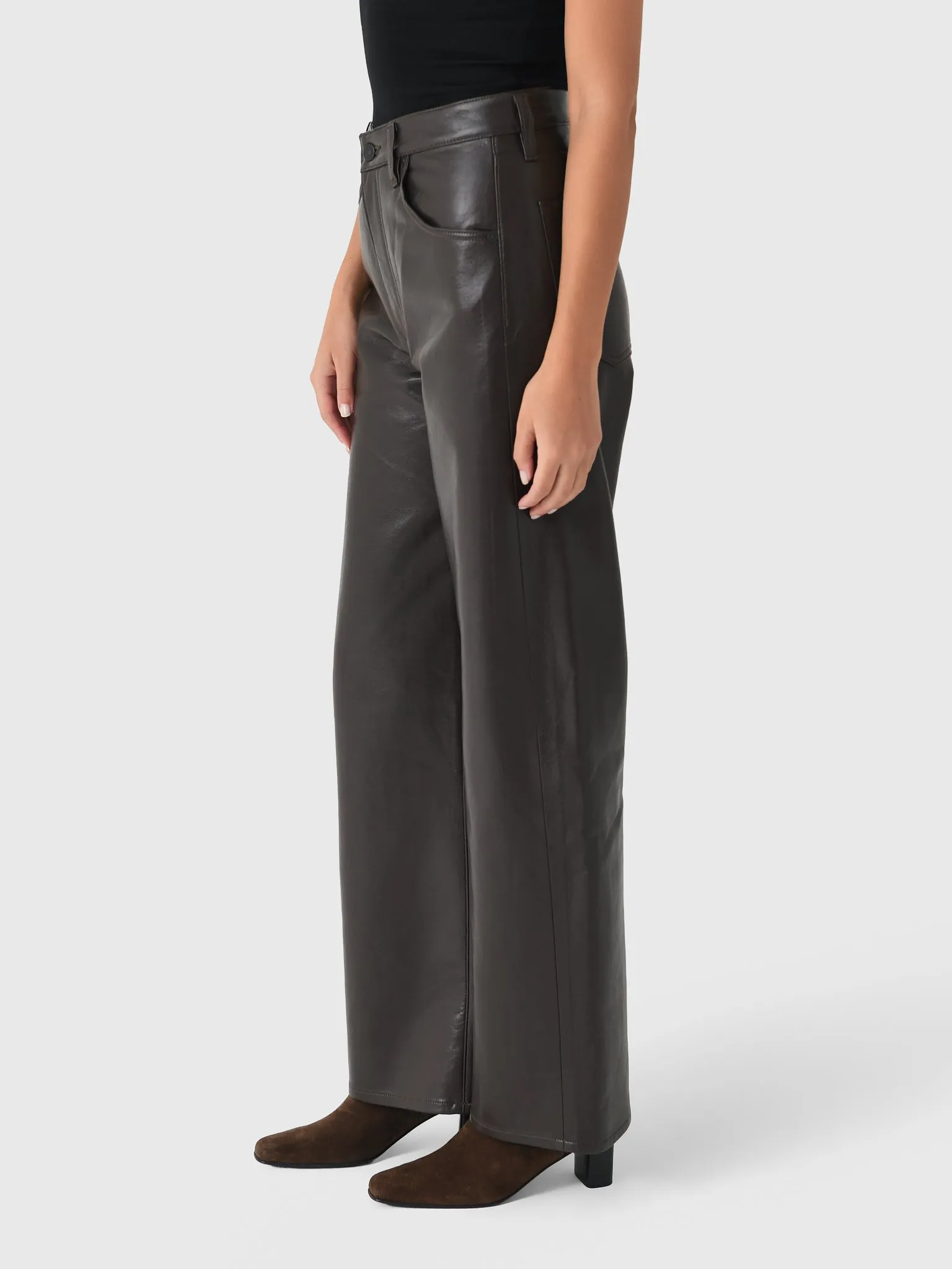 Citizens Of Humanity Women's Ayla Baggy Leather Pant sold by Saint Bernard product image thumbnail 2