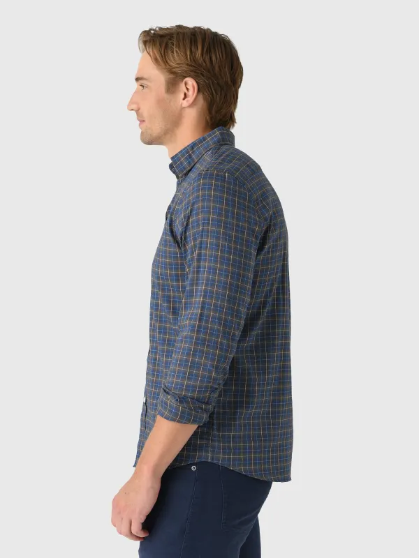 Faherty Brand Men's The Movement Shirt made by Saint Bernard