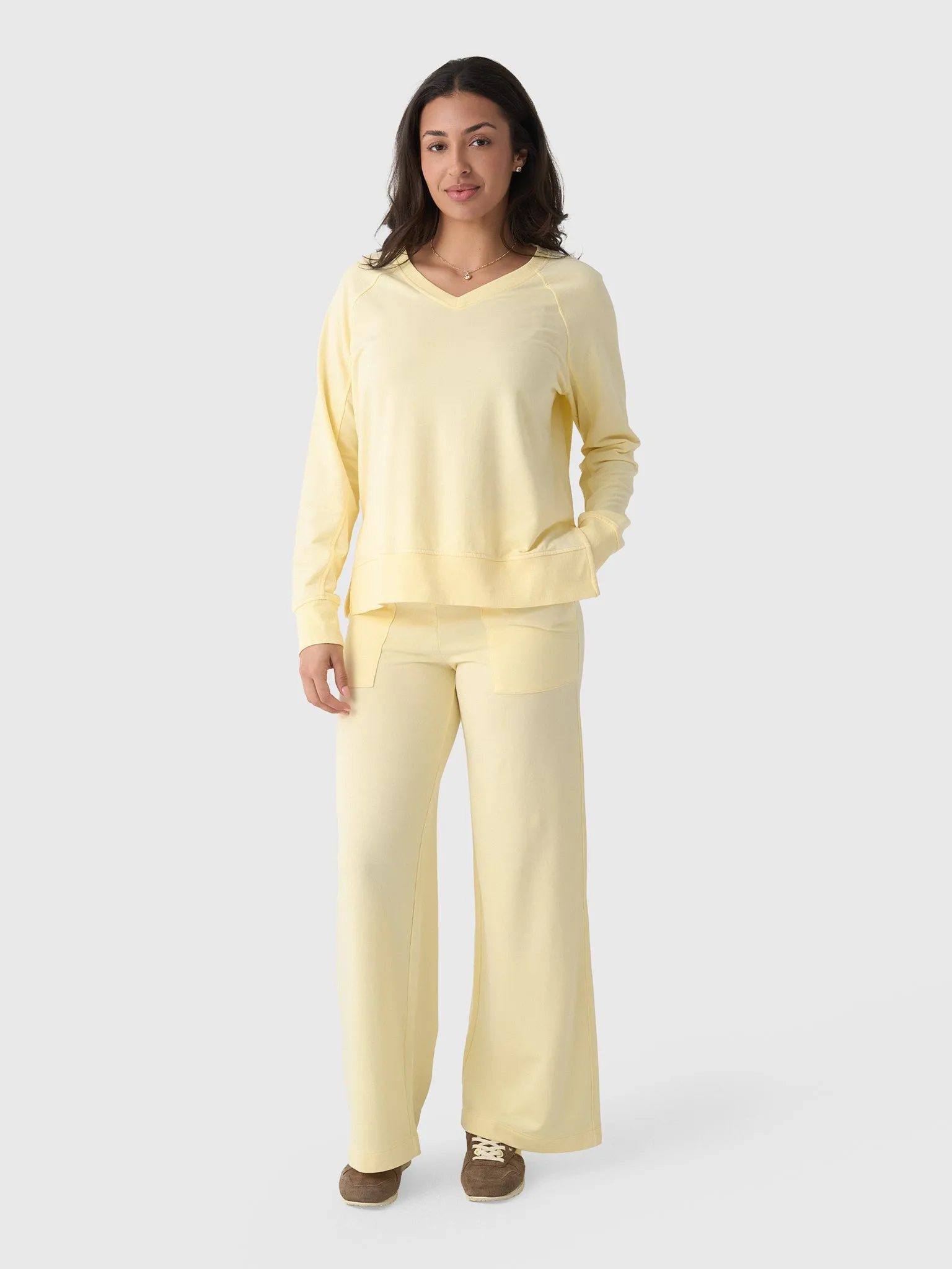 Z Supply Women's Weekender V-Neck Sweatshirt sold by Saint Bernard product image thumbnail 2