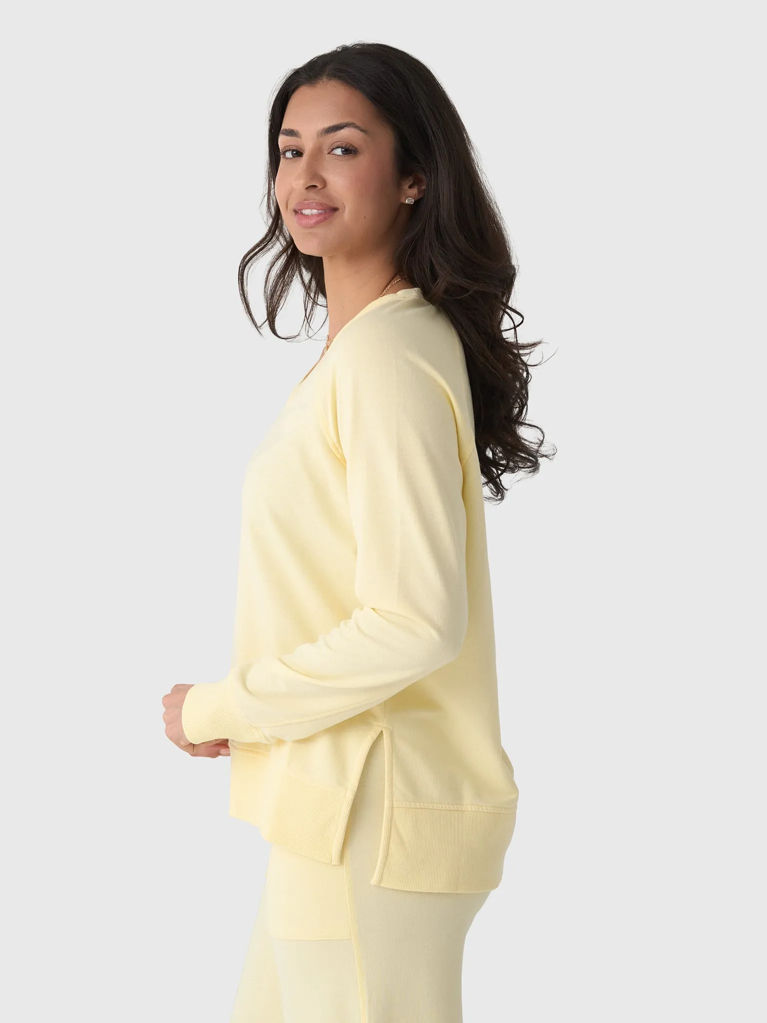 Z Supply Women's Weekender V-Neck Sweatshirt sold by Saint Bernard product image thumbnail 3