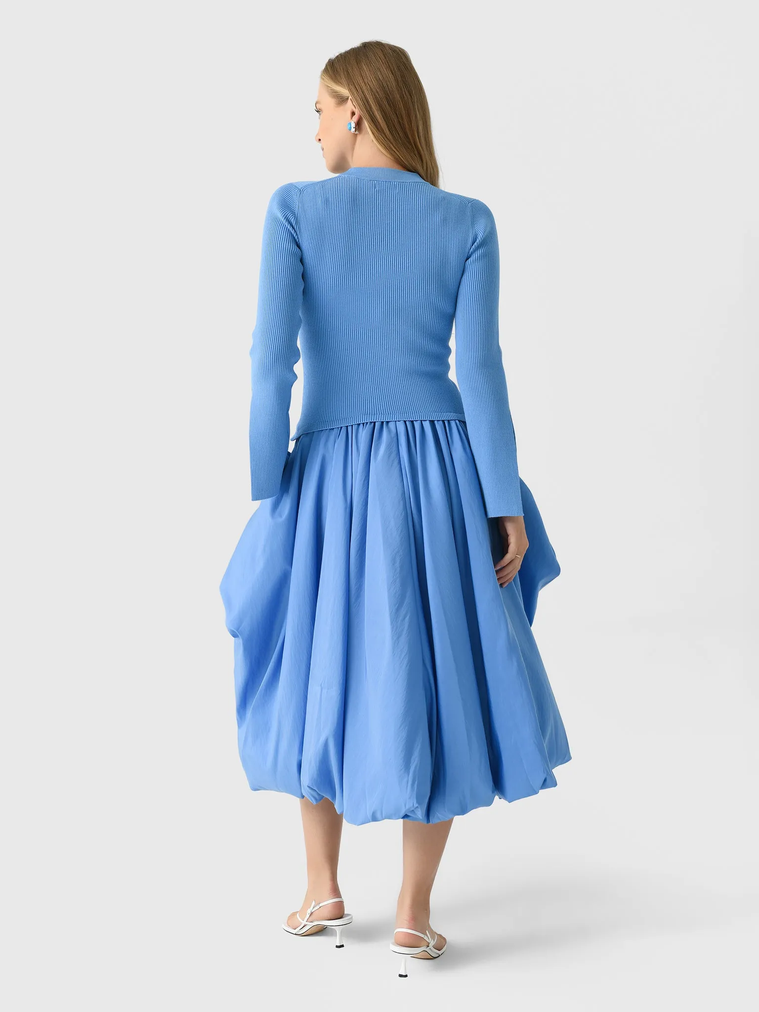 Simkhai Women's Kenlie Midi Dress sold by Saint Bernard product image thumbnail 3