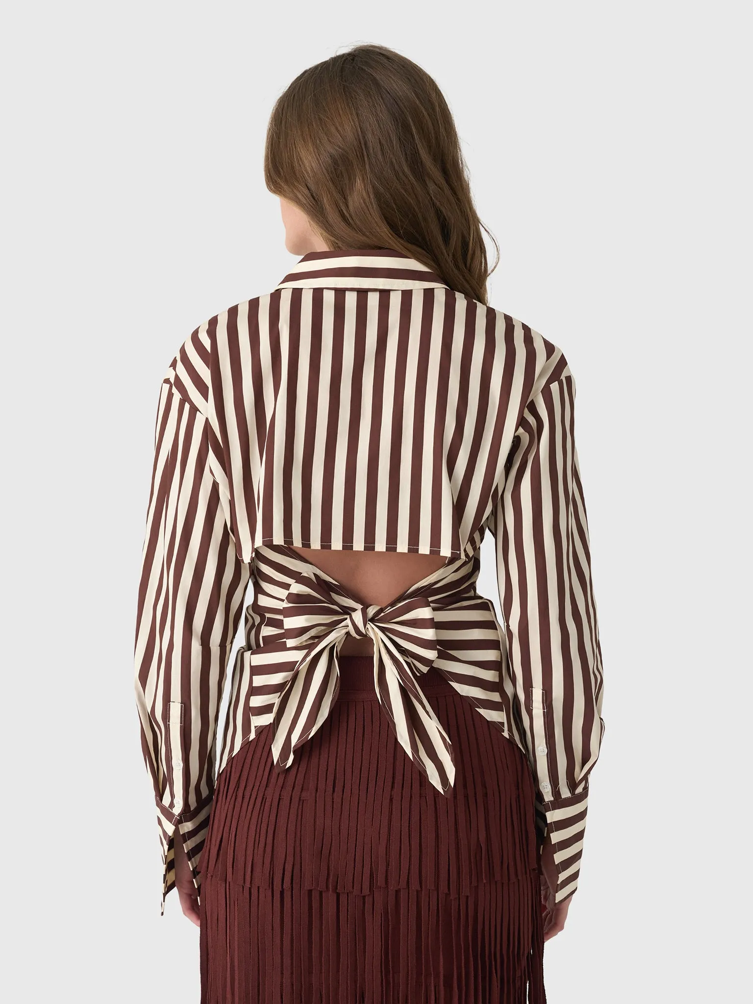 Simon Miller Women's Loch Poplin Button-Down Shirt sold by Saint Bernard product image thumbnail 4