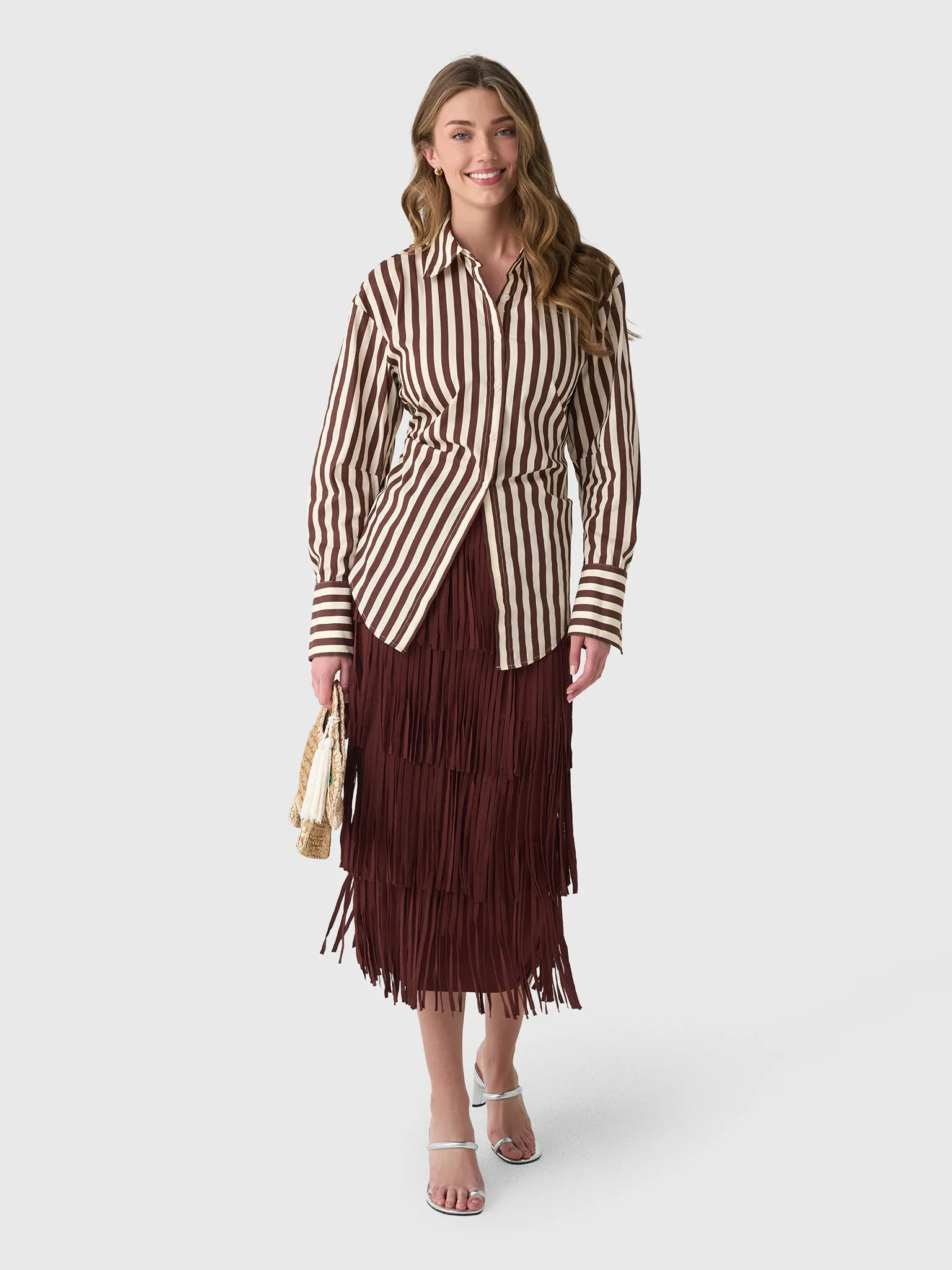 Simon Miller Women's Loch Poplin Button-Down Shirt sold by Saint Bernard product image thumbnail 2