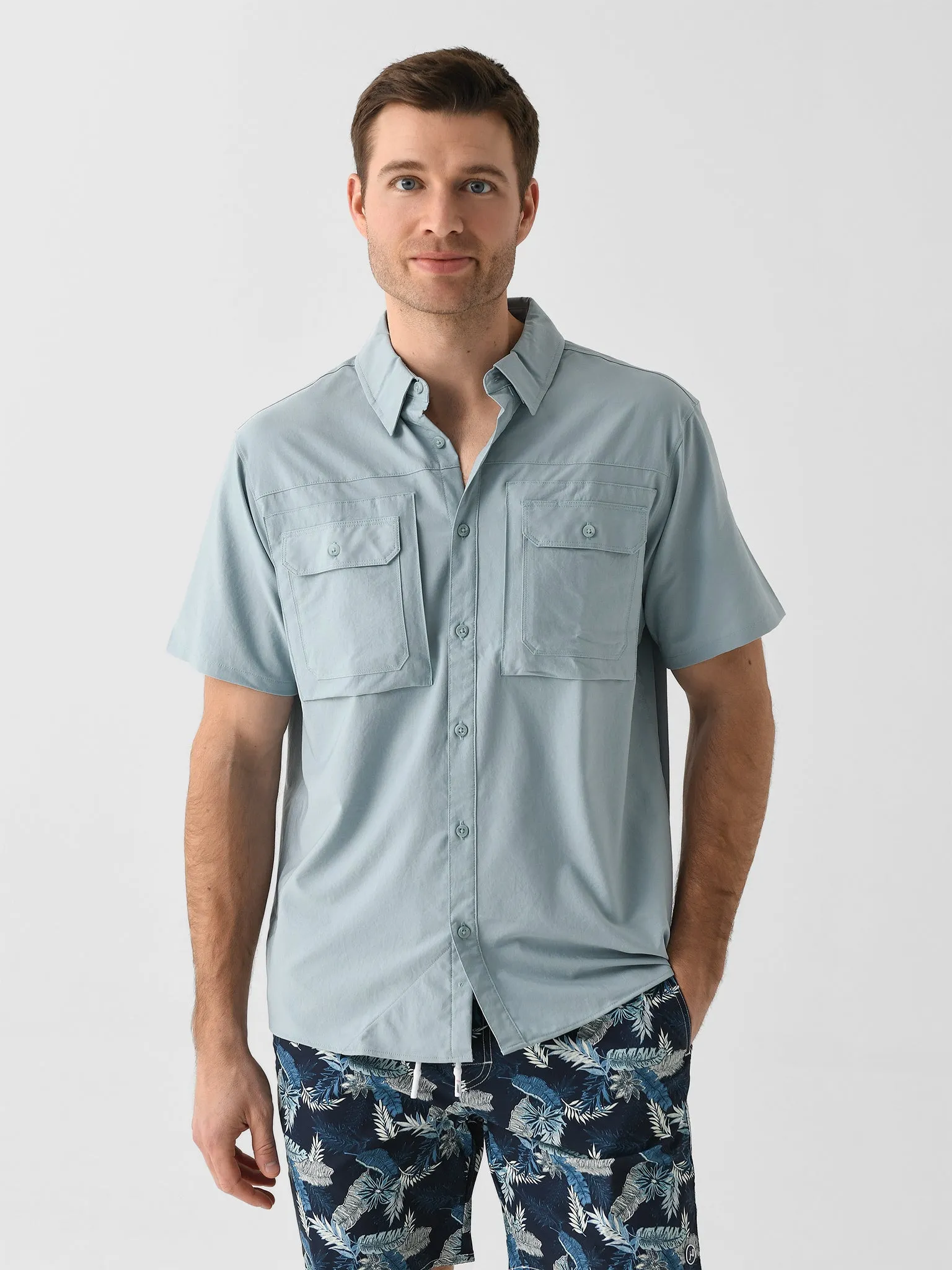 Patagonia Men's Short-Sleeve Self-Guided Sun Shirt sold by Saint Bernard product image thumbnail 2