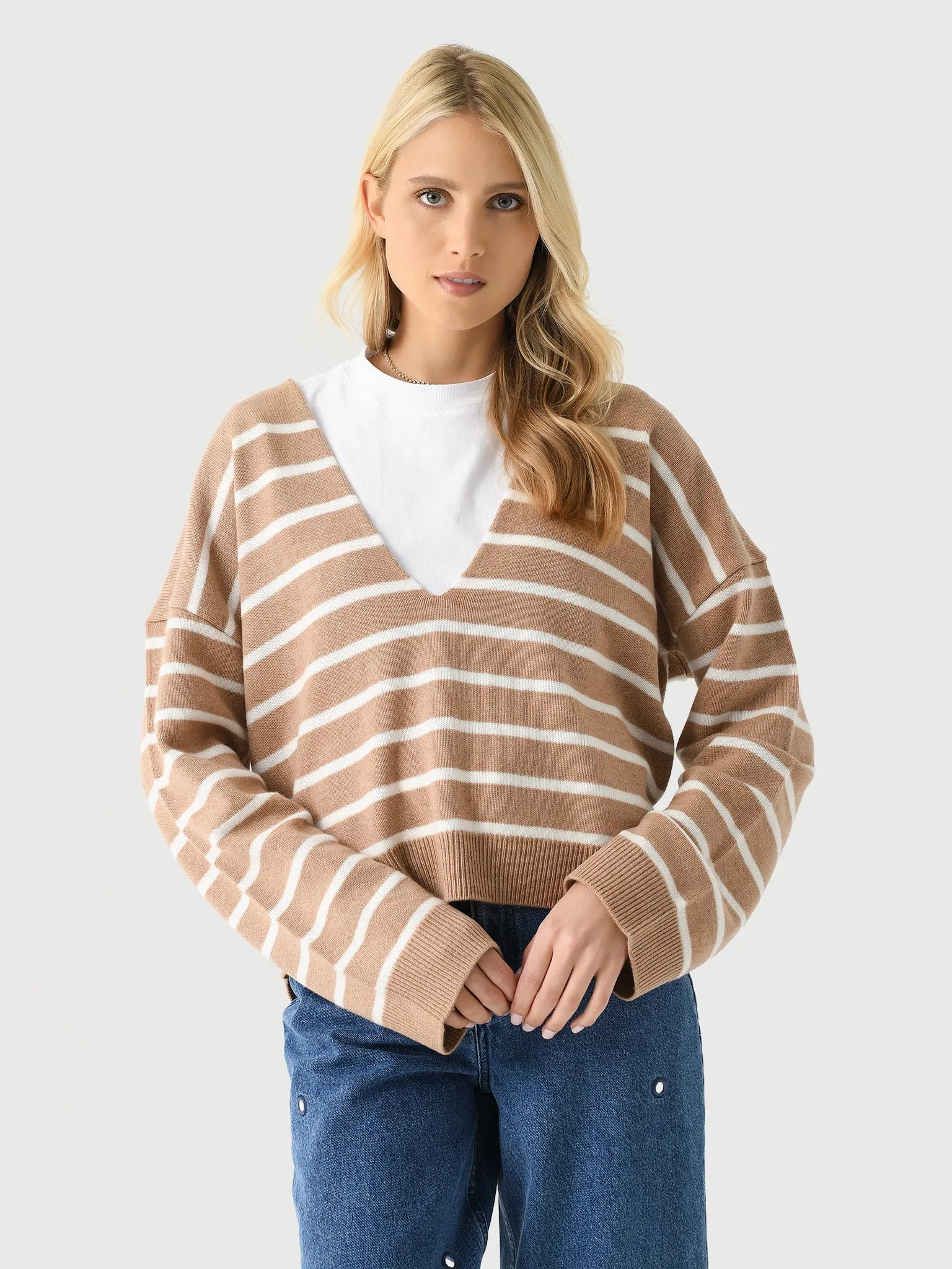 Solid + Striped Women's The Lowell Sweater sold by Saint Bernard
