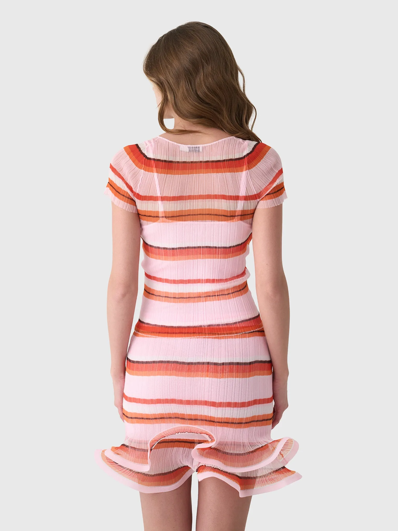 Simkhai Women's Knox Plisse Top sold by Saint Bernard product image thumbnail 4