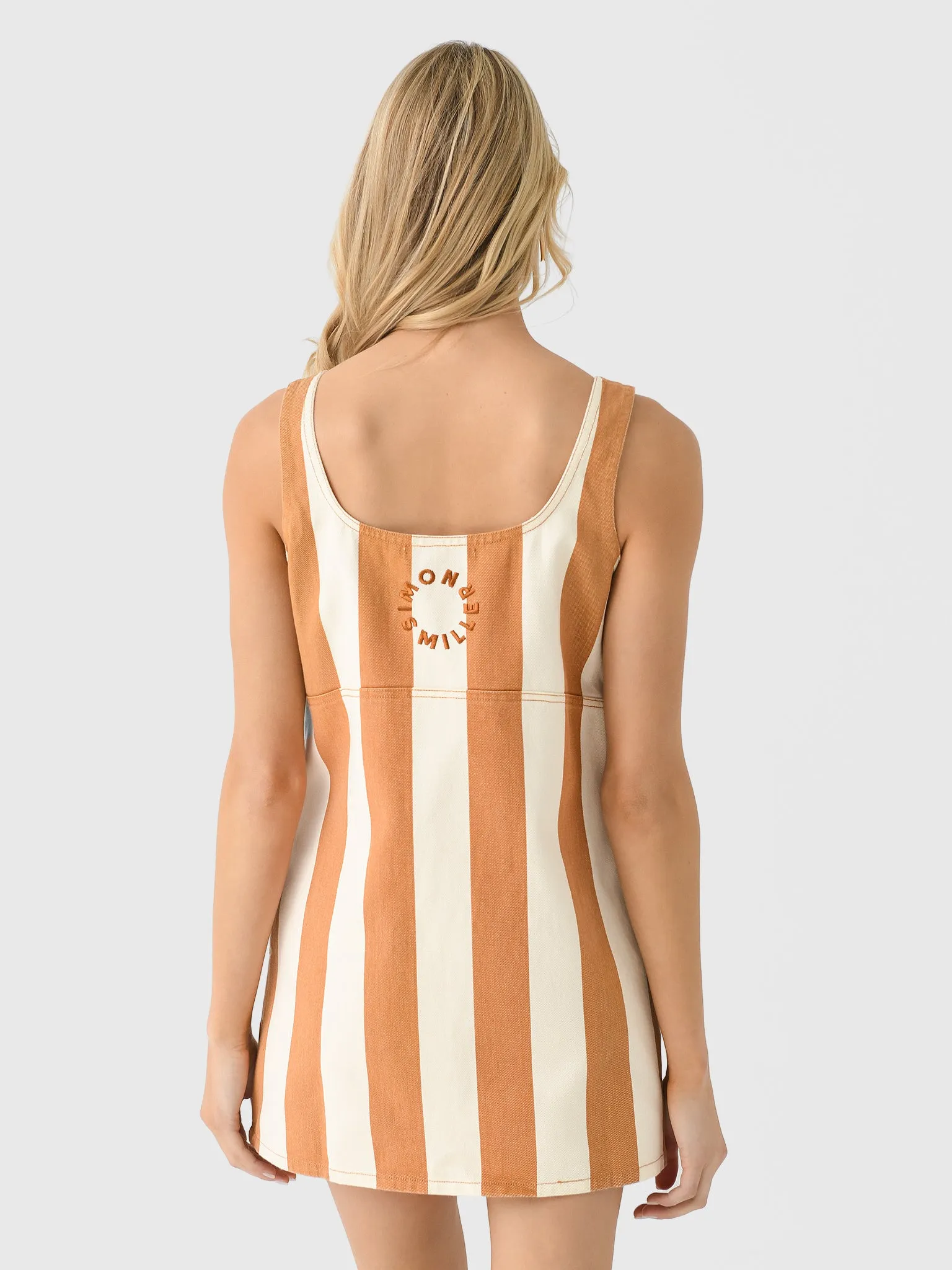 Simon Miller Women's Sahara Striped Denim Dress sold by Saint Bernard product image thumbnail 4