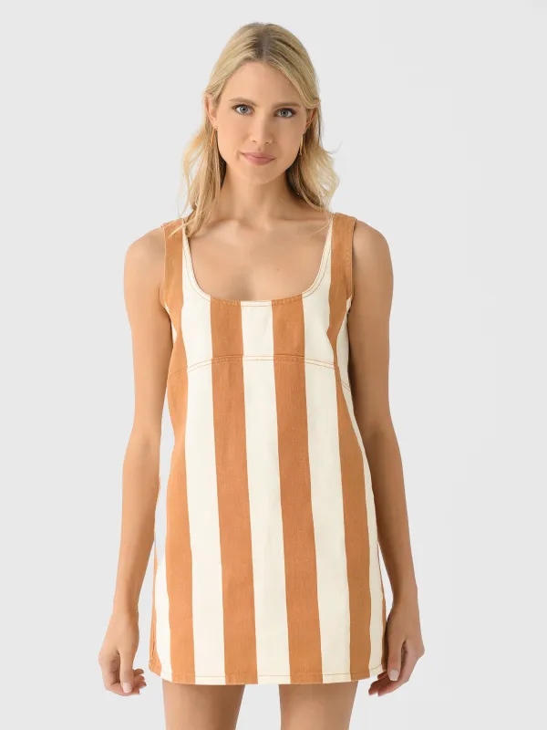 Simon Miller Women's Sahara Striped Denim Dress made by Simon Miller