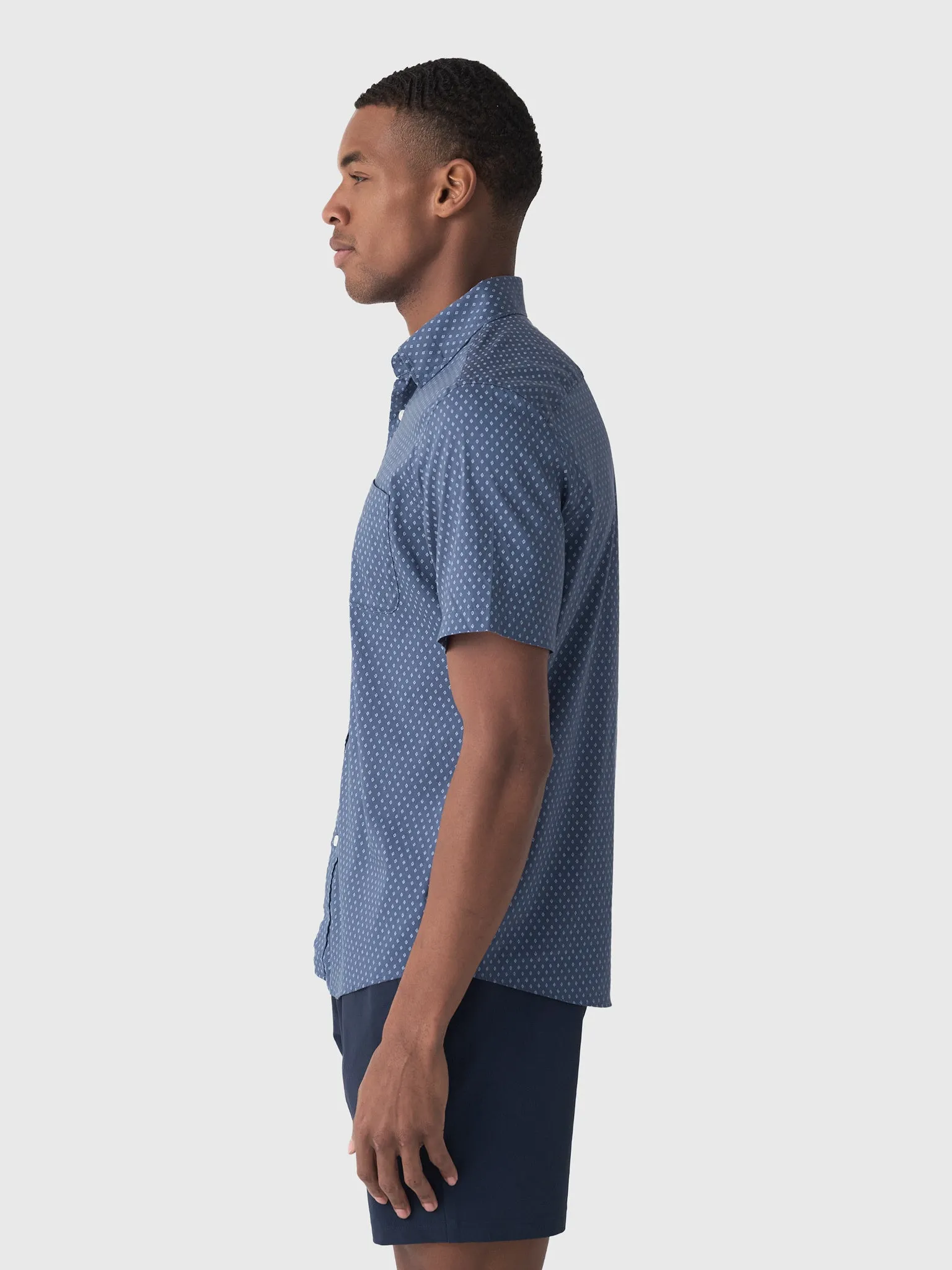 Faherty Brand Men's Short Sleeve Movement Shirt sold by Saint Bernard product image thumbnail 3