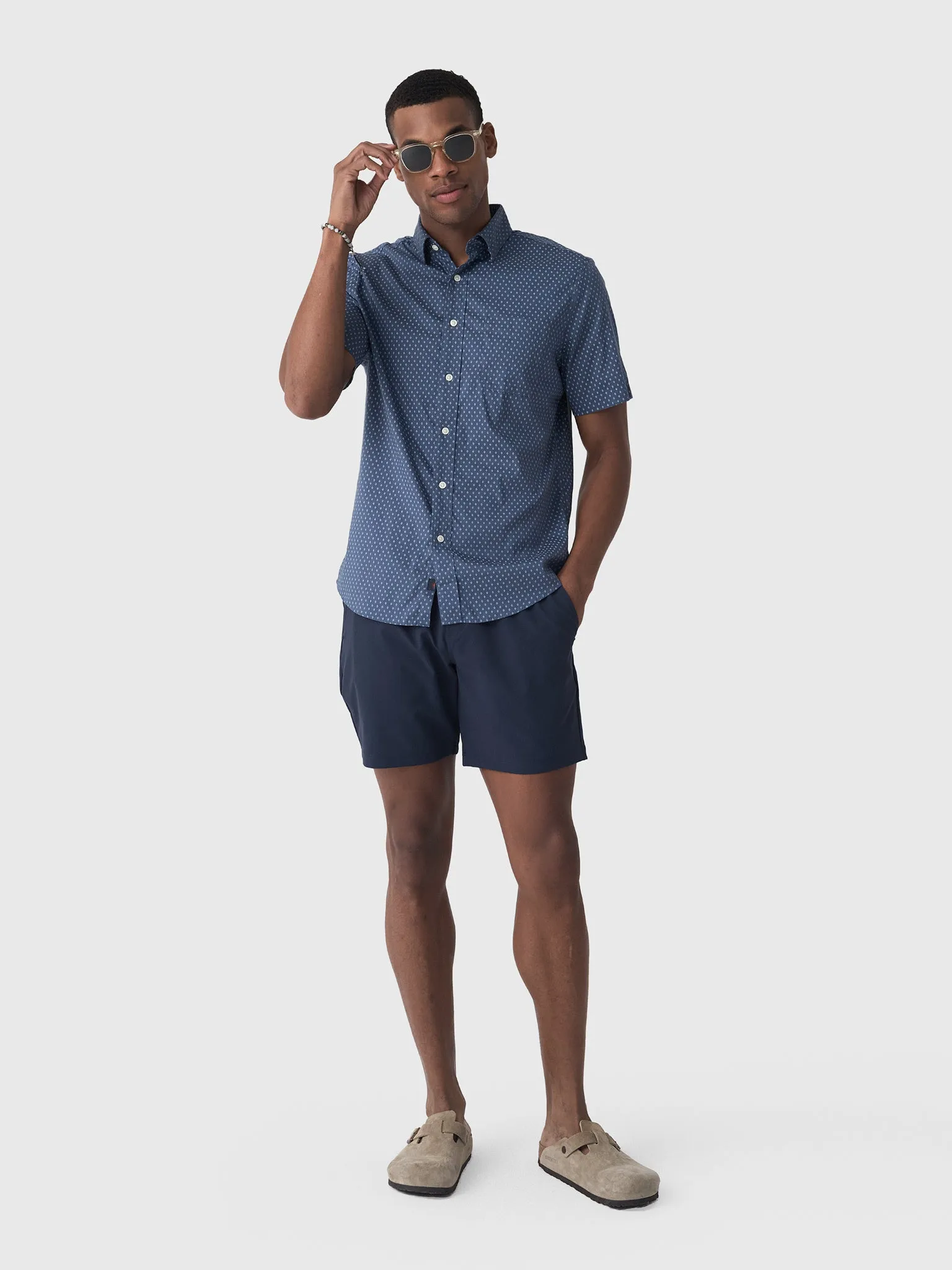 Faherty Brand Men's Short Sleeve Movement Shirt sold by Saint Bernard product image thumbnail 2