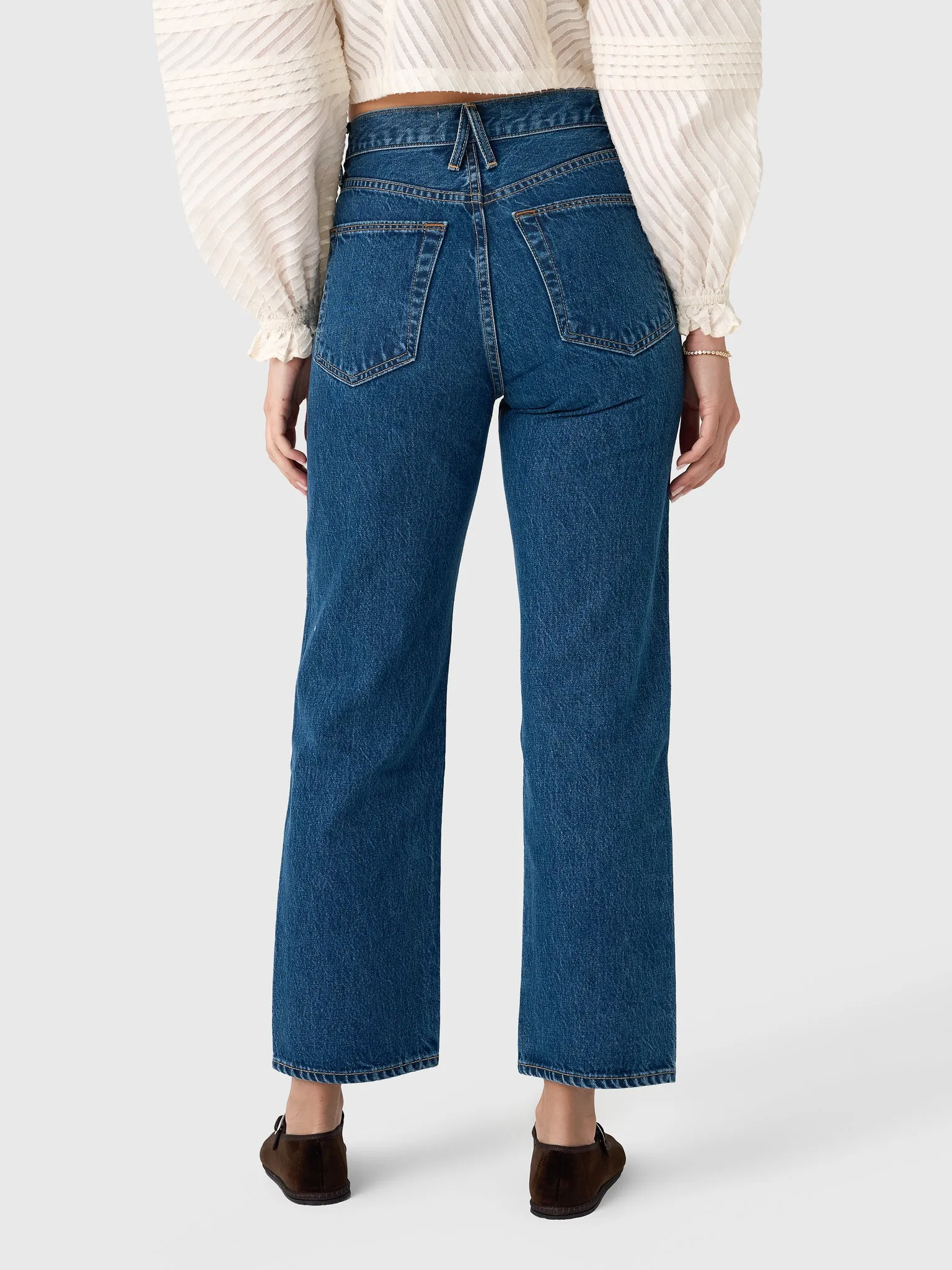 SLVRLAKE Women's London Crop Jean sold by Saint Bernard product image thumbnail 5