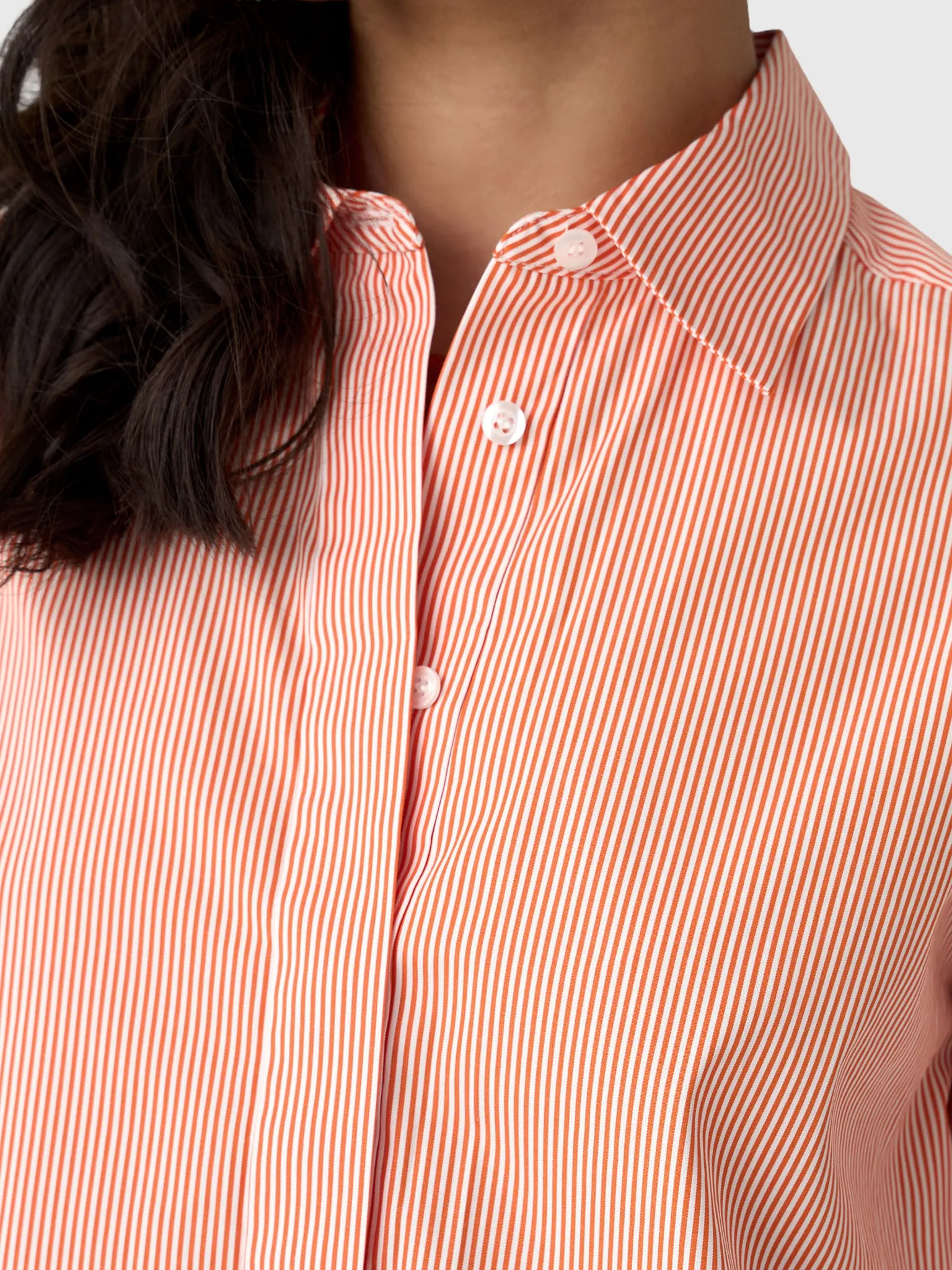 ALC Women's Maude Cropped Cotton Stripe Shirt sold by Saint Bernard product image thumbnail 5
