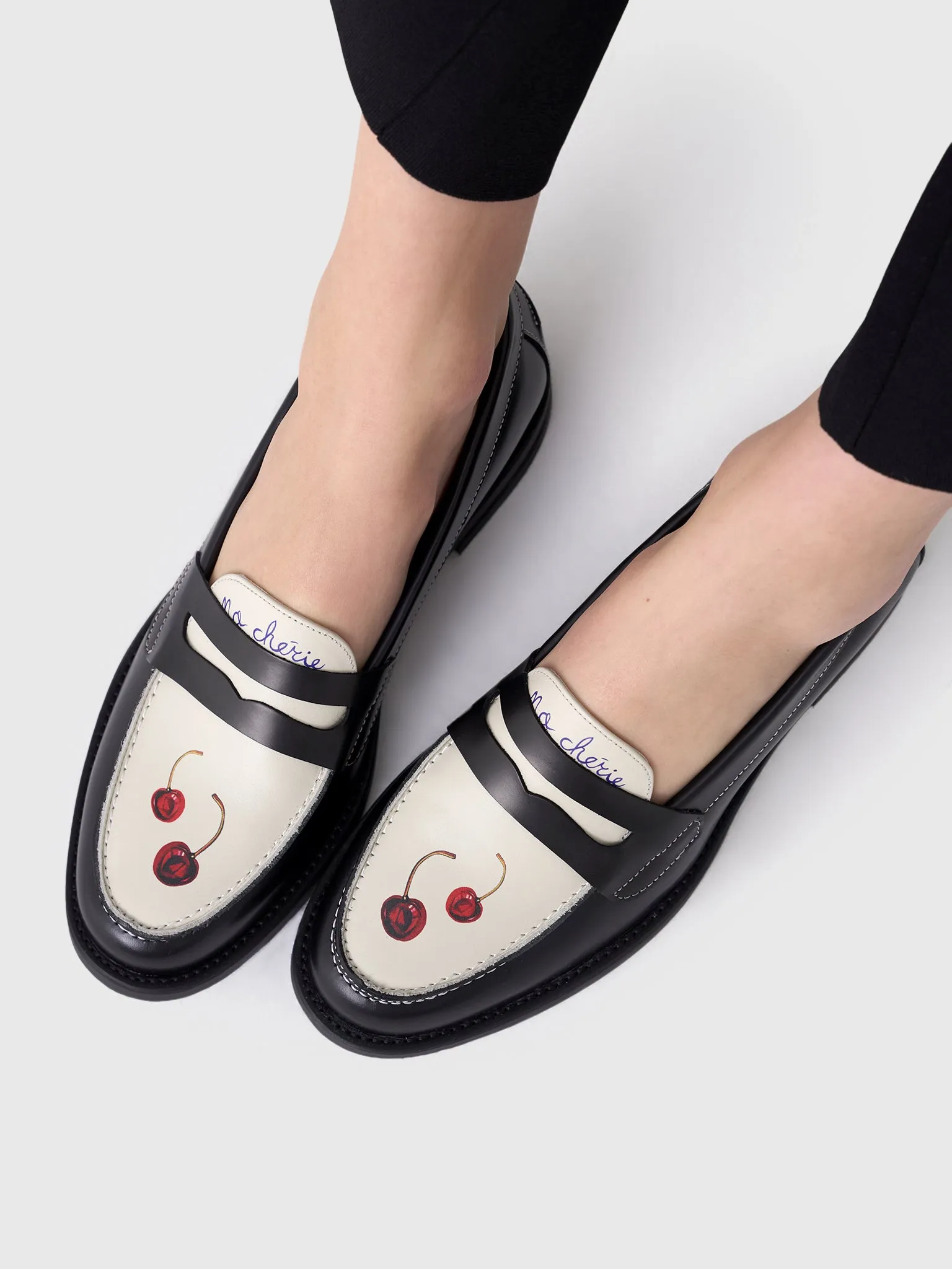 Duke & Dexter Women's Wilde Cherry Penny Loafer sold by Saint Bernard product image thumbnail 2