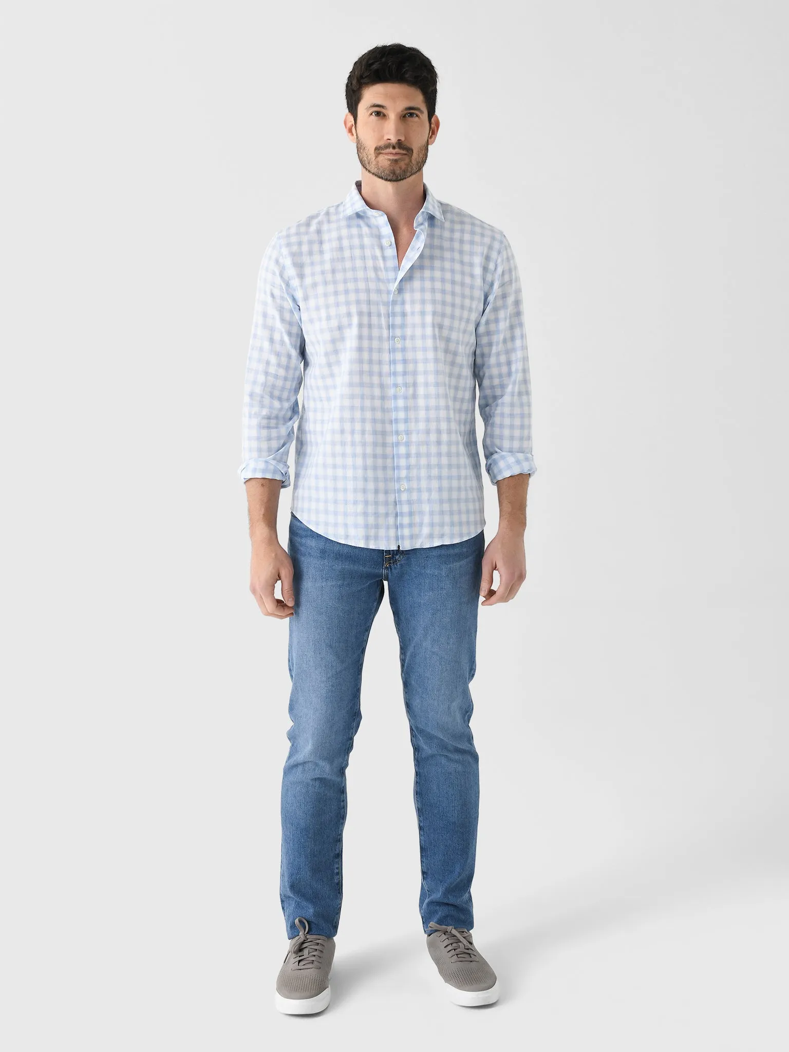 Billy Reid Men's Hutcheson Sport Shirt sold by Saint Bernard product image thumbnail 2