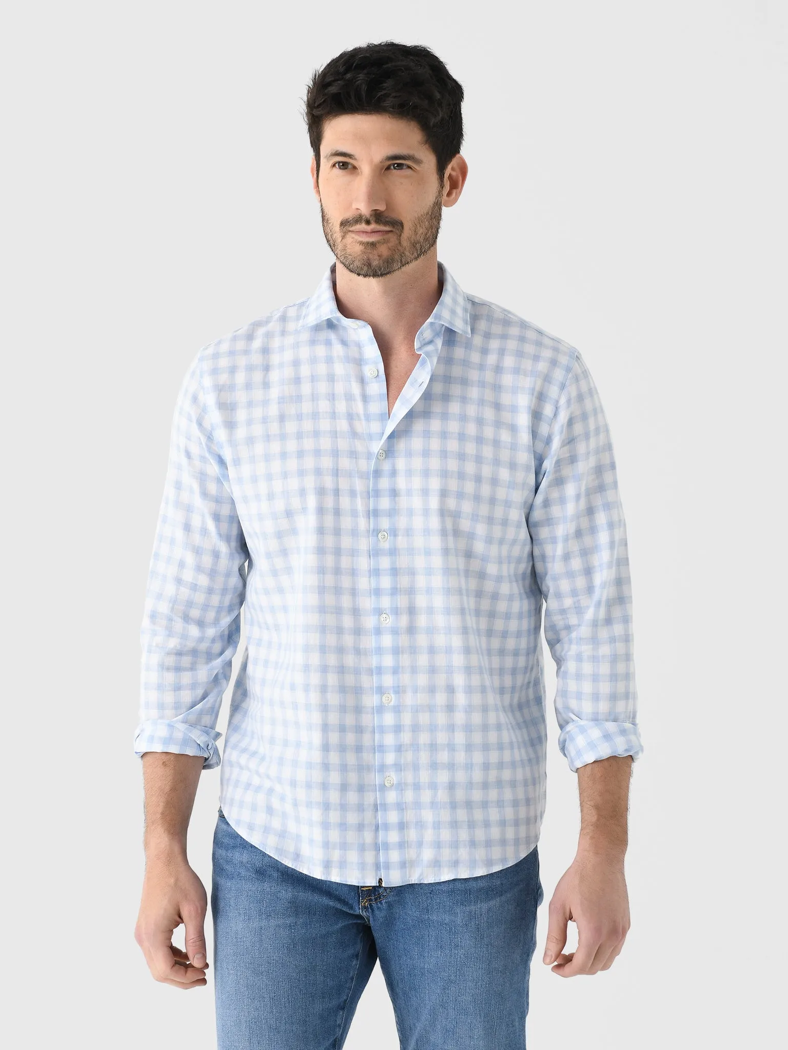 Billy Reid Men's Hutcheson Sport Shirt sold by Saint Bernard