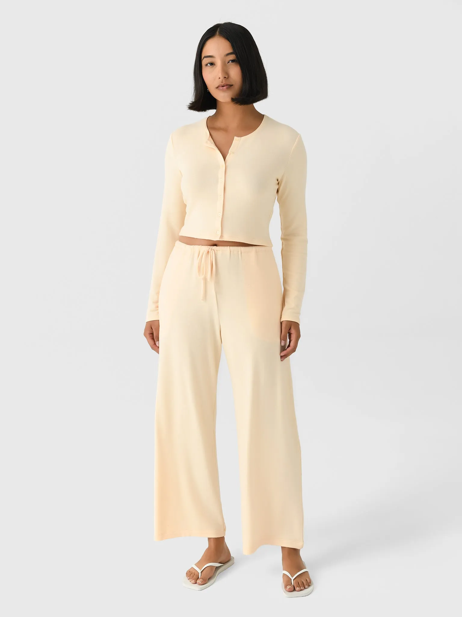 Leset Women's Lauren Crop II Cardigan sold by Saint Bernard product image thumbnail 2