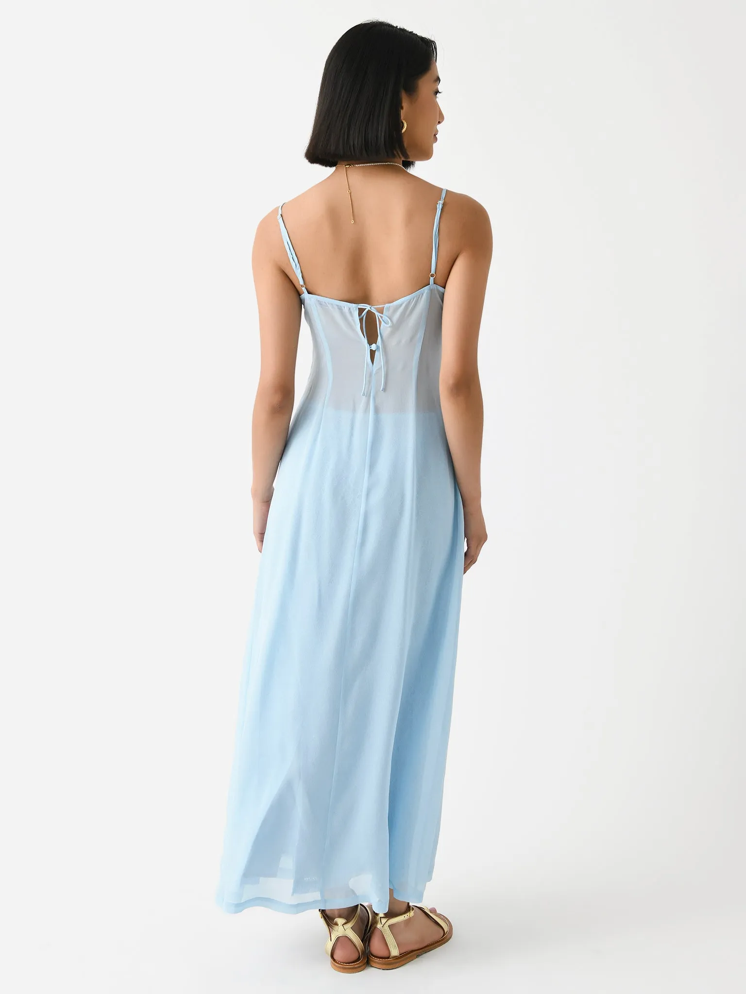 Hansen & Gretel Women's Avenue Sheer Dress sold by Saint Bernard product image thumbnail 3