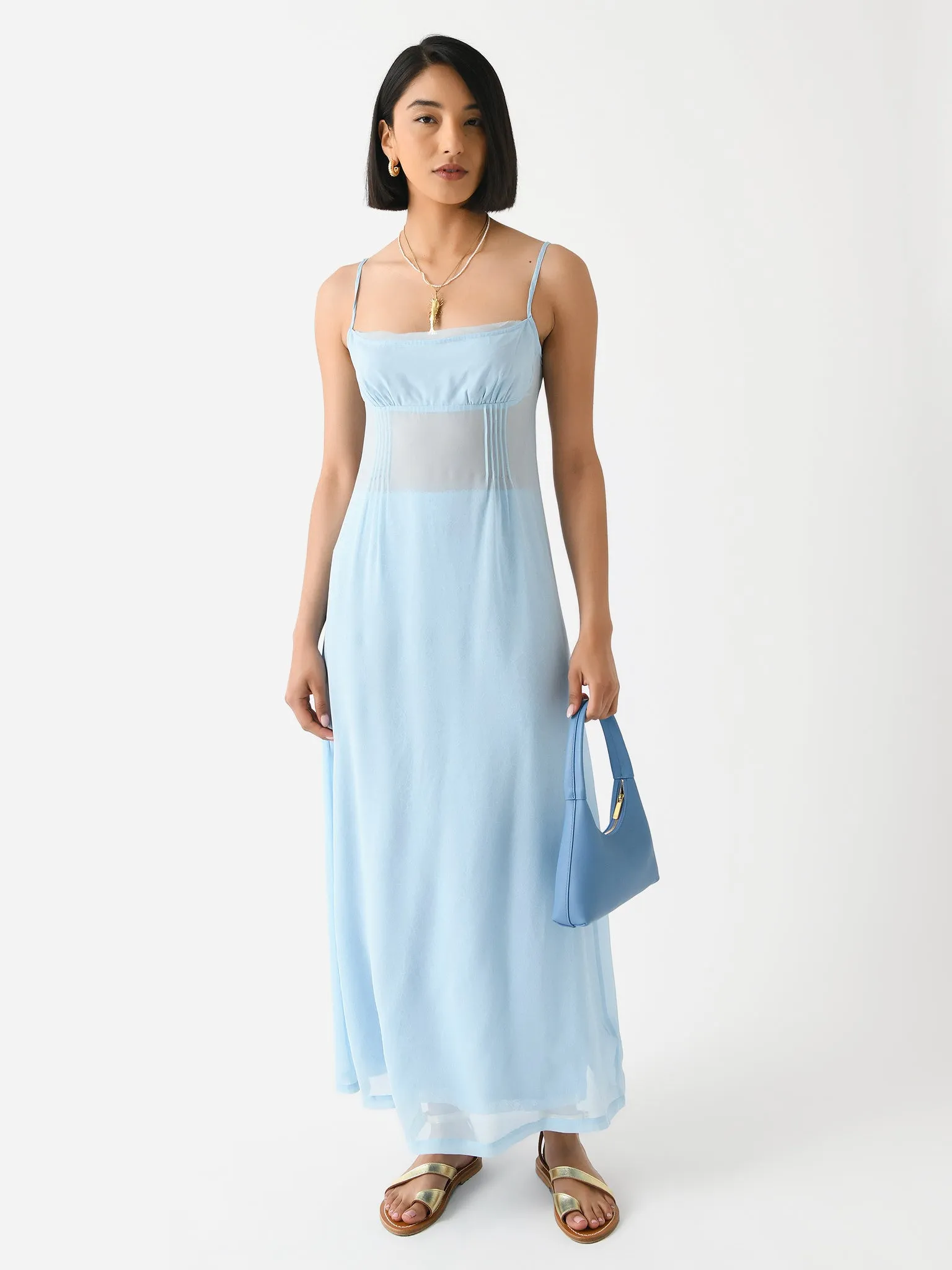 Hansen & Gretel Women's Avenue Sheer Dress sold by Saint Bernard