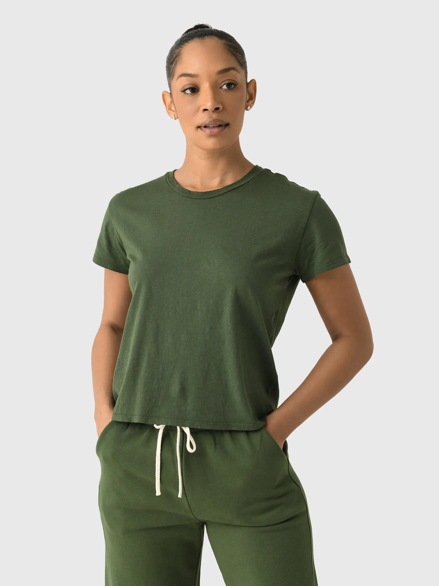 Perfect White Tee Women's Harley Boxy Tee sold by Saint Bernard product image thumbnail 5