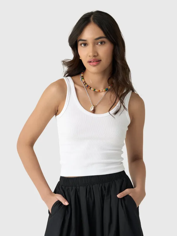 Asher Women's Raya Crop Tank made by ASHER