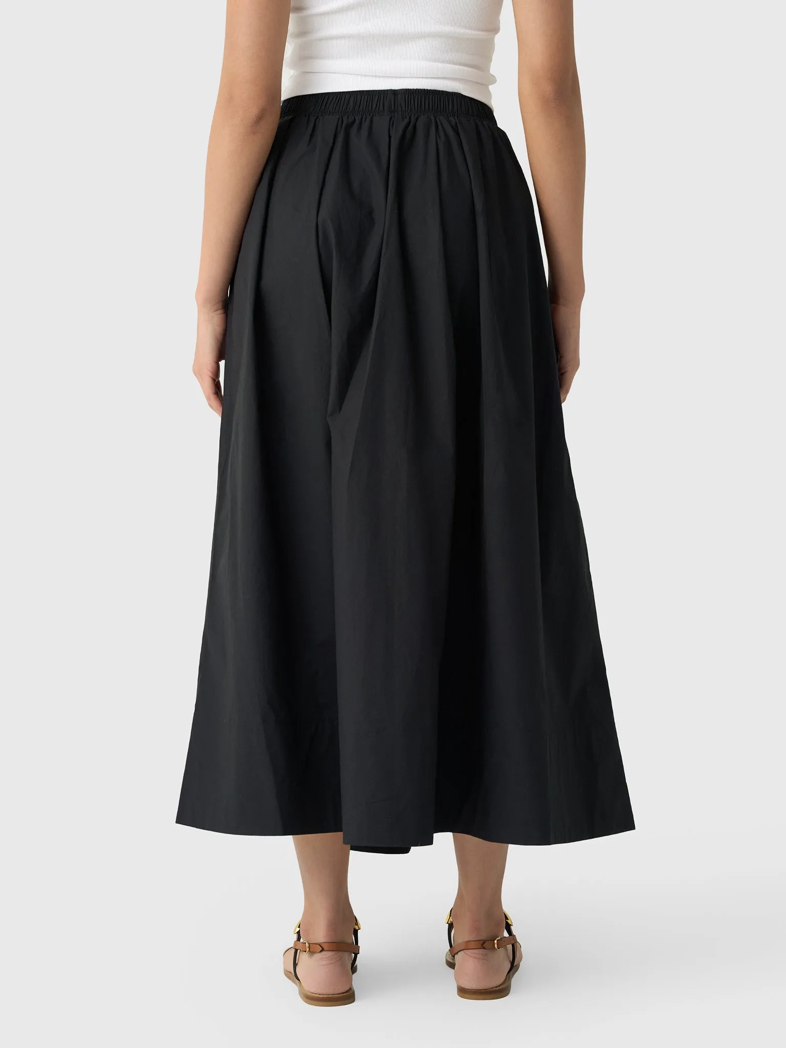 Asher Women's Kate Poplin Pleated Skirt sold by Saint Bernard product image thumbnail 4