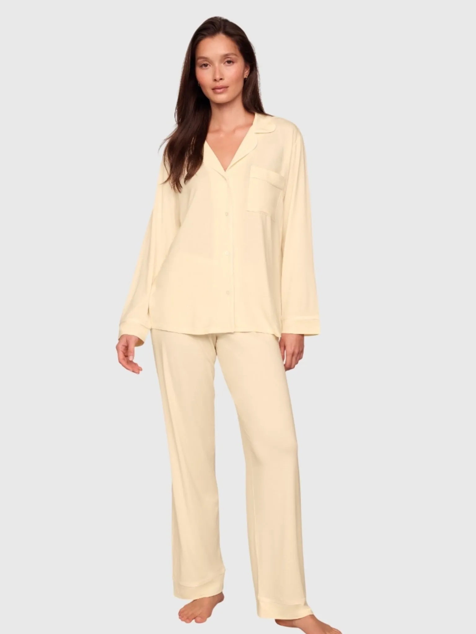 Eberjey Women's Gisele Long Pajama Set sold by Saint Bernard