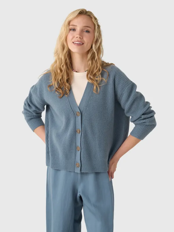 Jenni Kayne Women's Cropped Cashmere Cocoon Cardigan sold by Saint Bernard