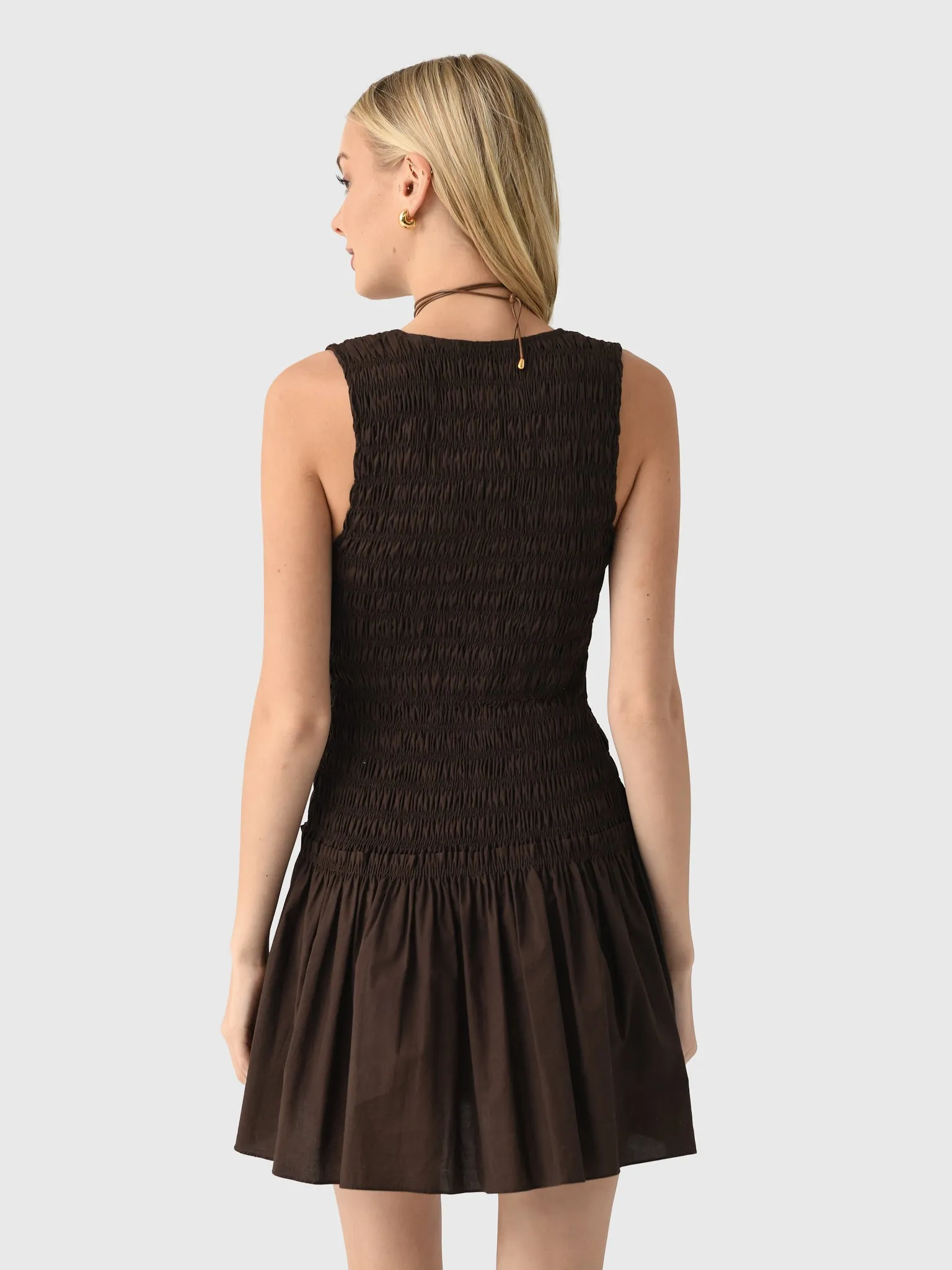 Faithfull The Brand Women's Palomar Mini Dress sold by Saint Bernard product image thumbnail 4