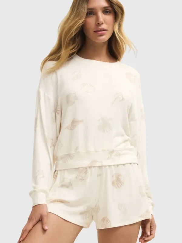 Z Supply Women's Bisous Shell Long Sleeve Top sold by Saint Bernard