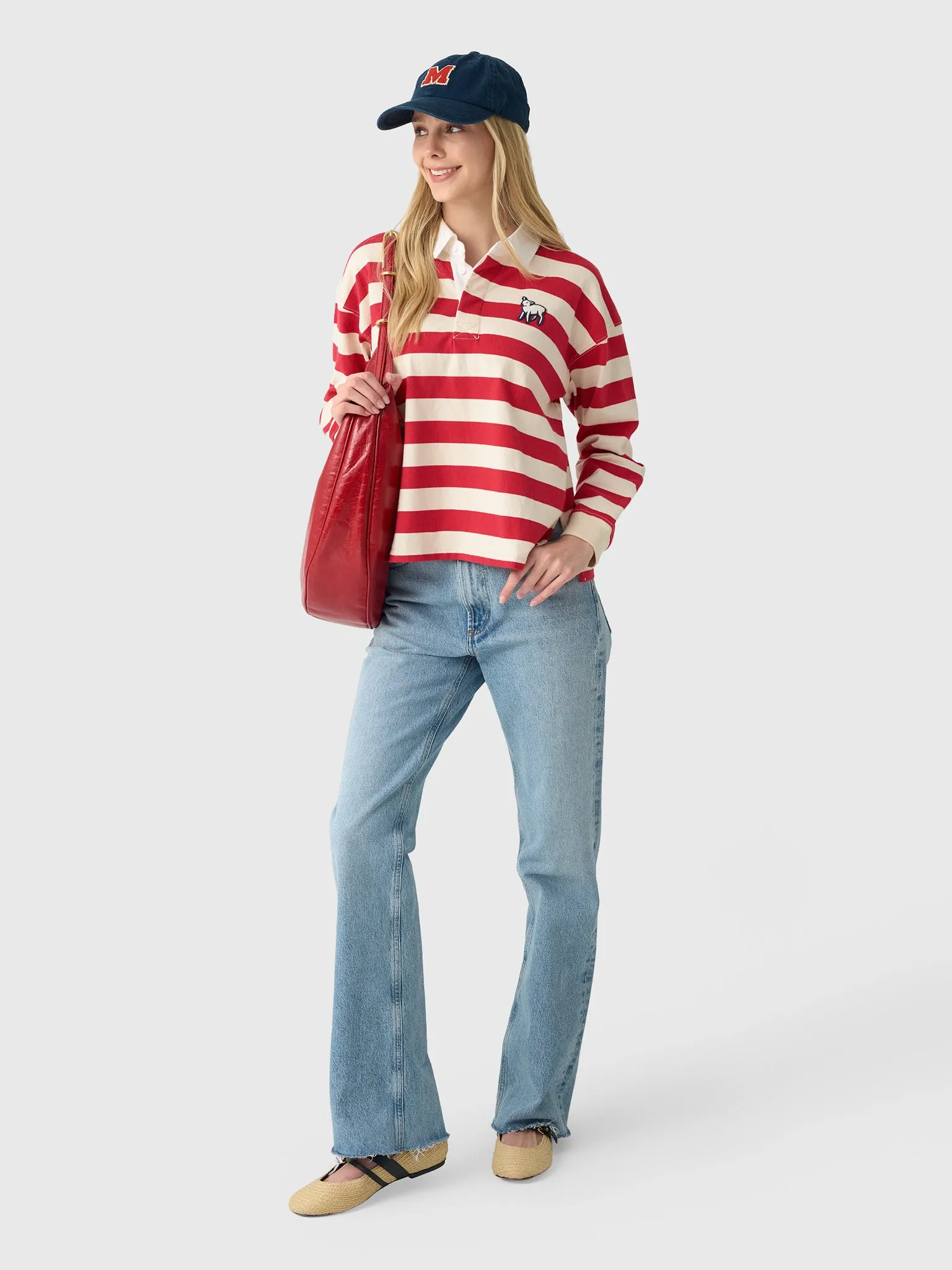 Mother Women's The Boxy Match Shirt sold by Saint Bernard product image thumbnail 2