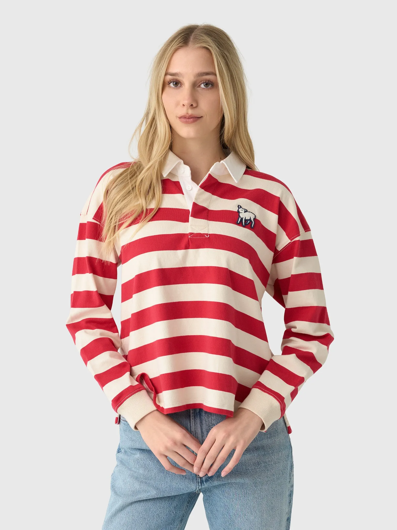Mother Women's The Boxy Match Shirt sold by Saint Bernard