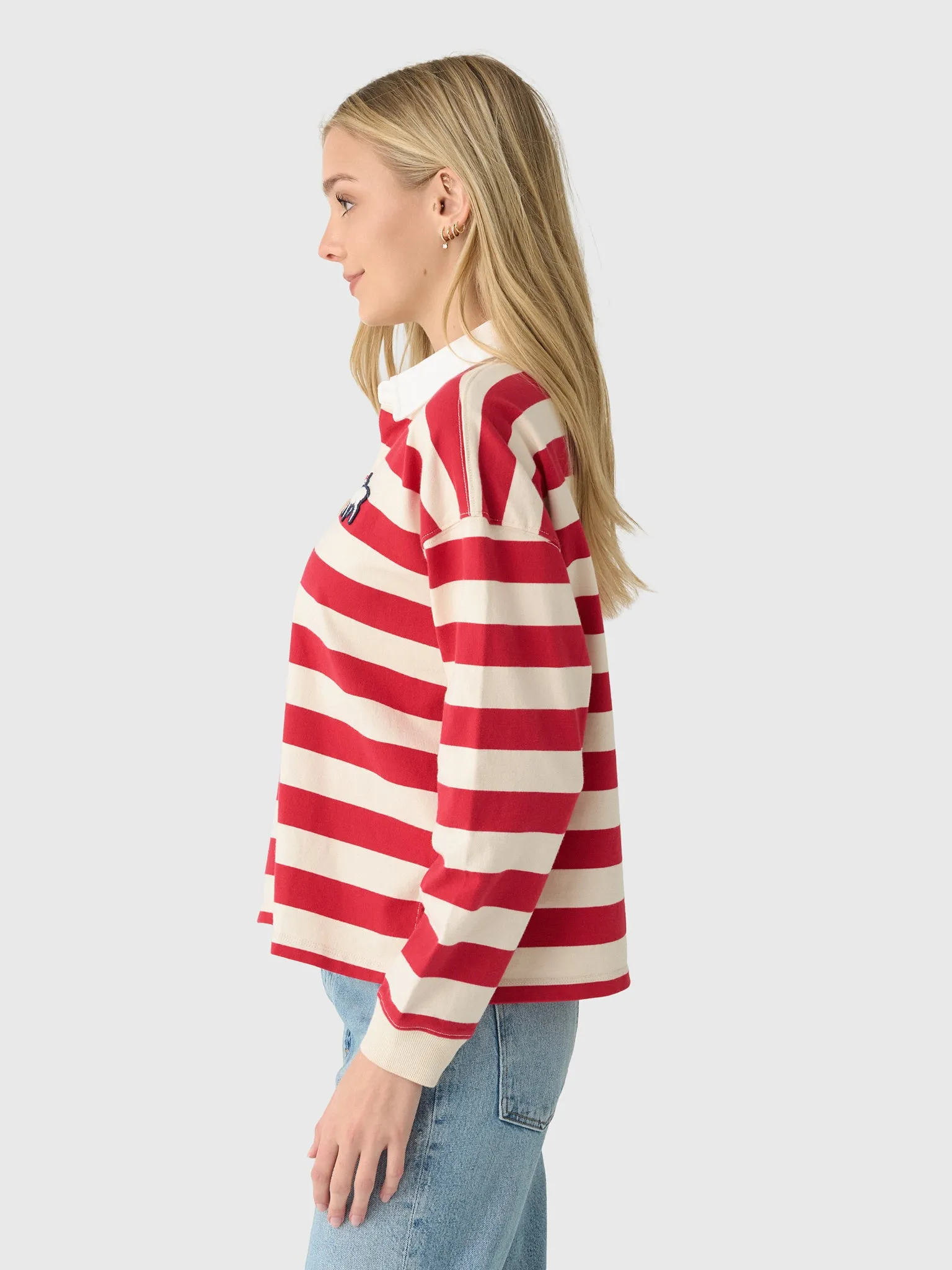Mother Women's The Boxy Match Shirt sold by Saint Bernard product image thumbnail 3