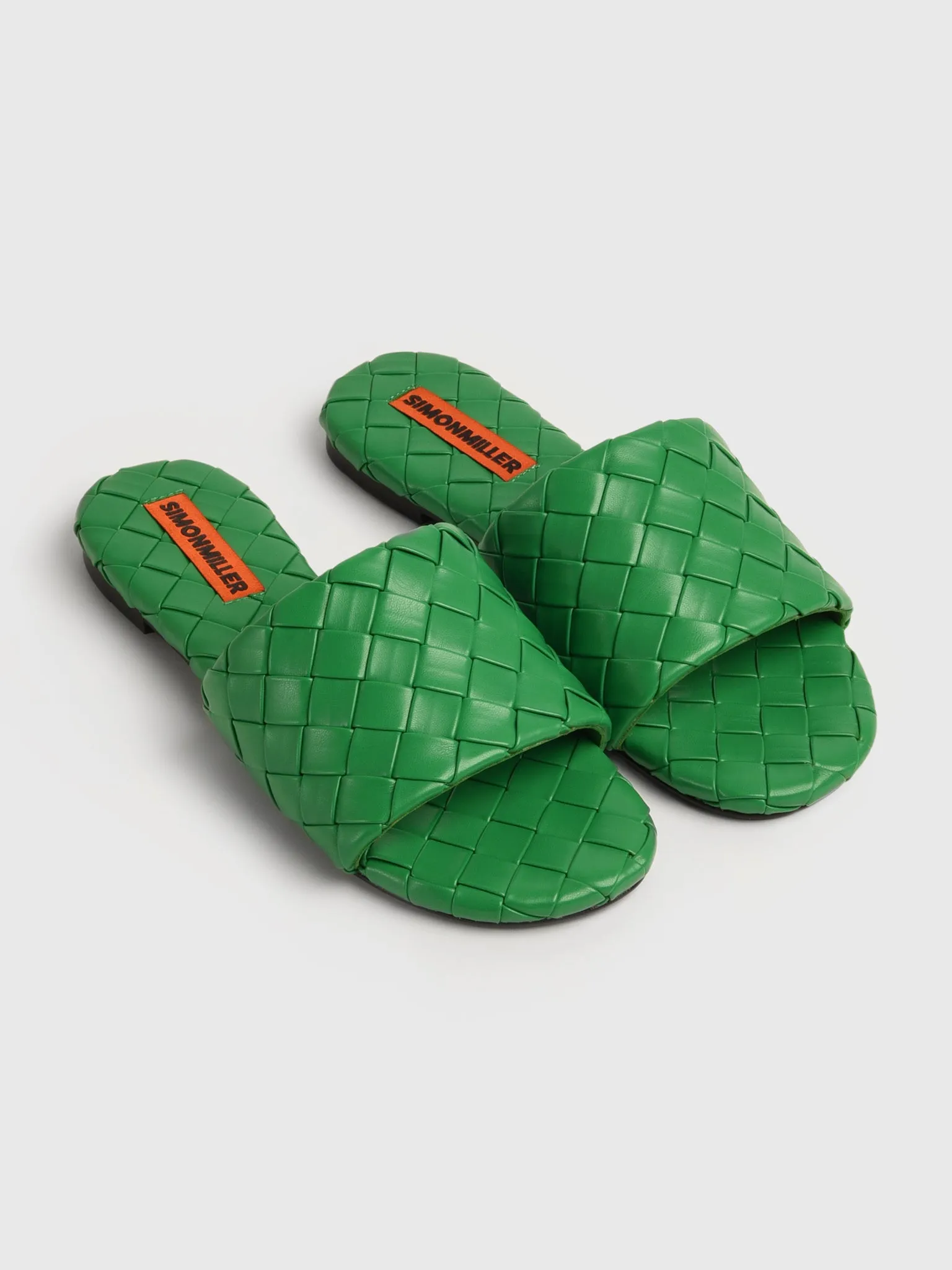 Simon Miller Women's Woven Salerno Sandal sold by Saint Bernard