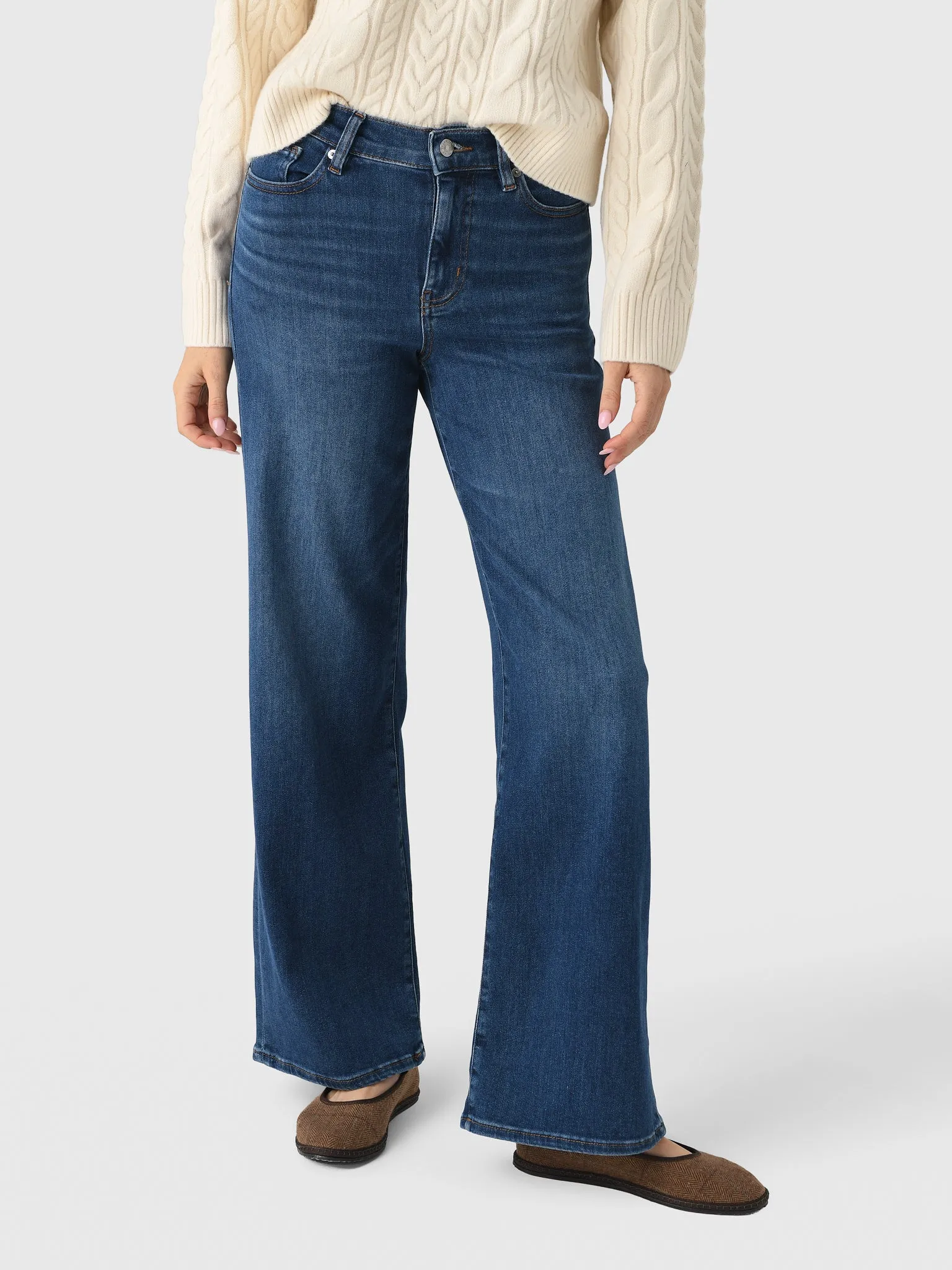 Frame Women's Le Slim Palazzo Jean sold by Saint Bernard product image thumbnail 3