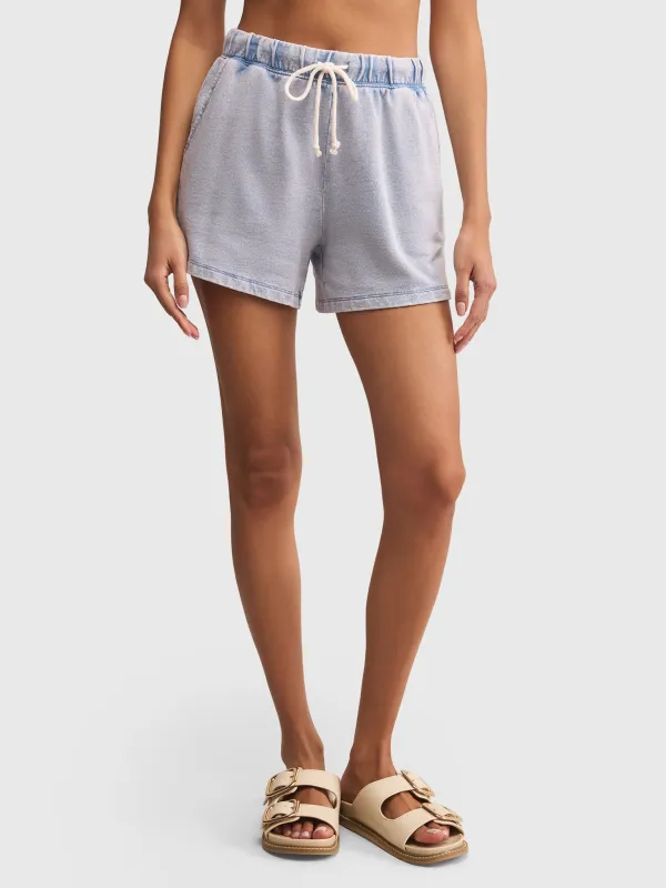 Z Supply Women's Hunter Knit Denim Short sold by Saint Bernard