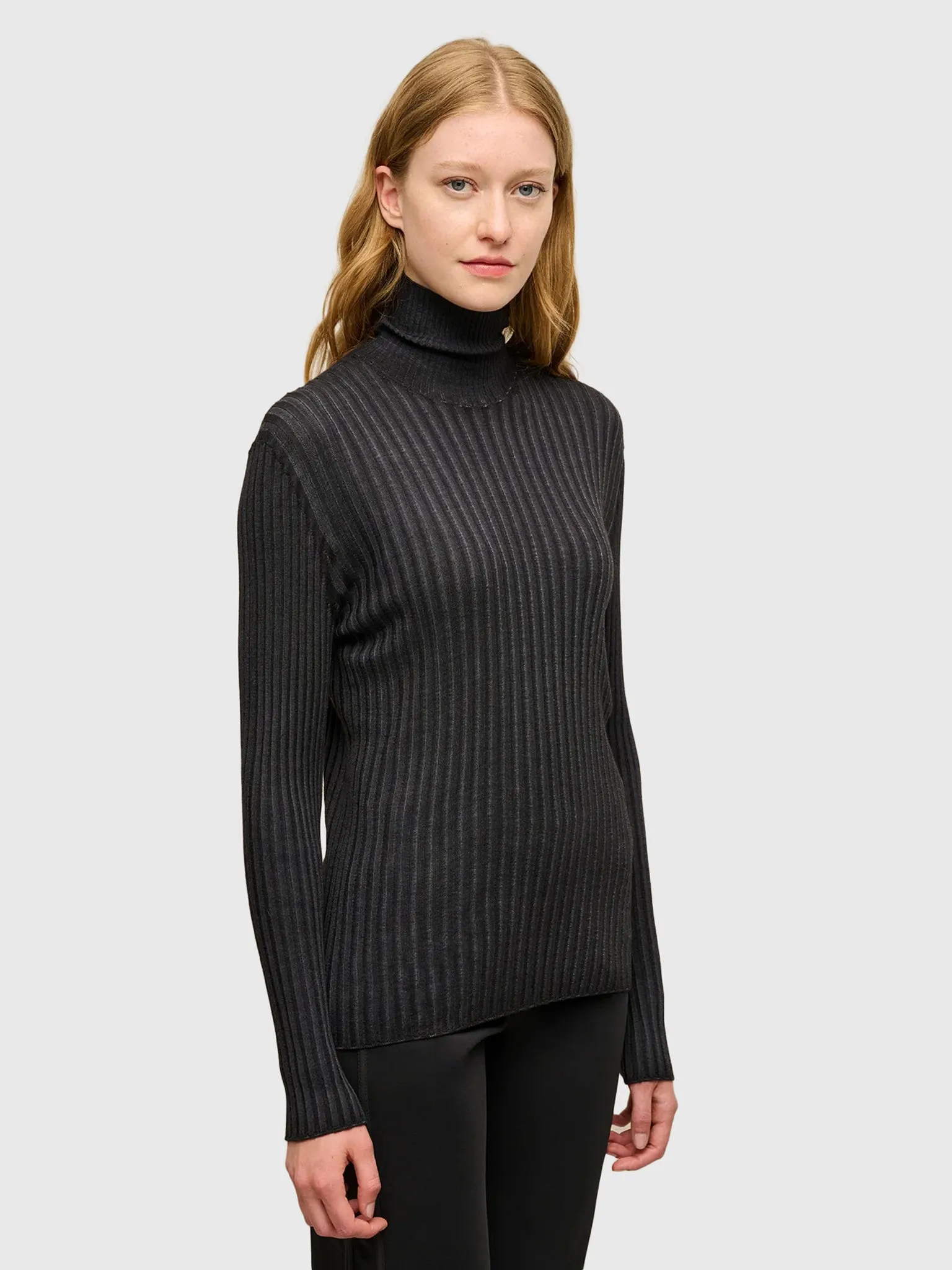 Frauenschuh Women's Marleen Dyed Turtleneck Sweater sold by Saint Bernard product image thumbnail 2