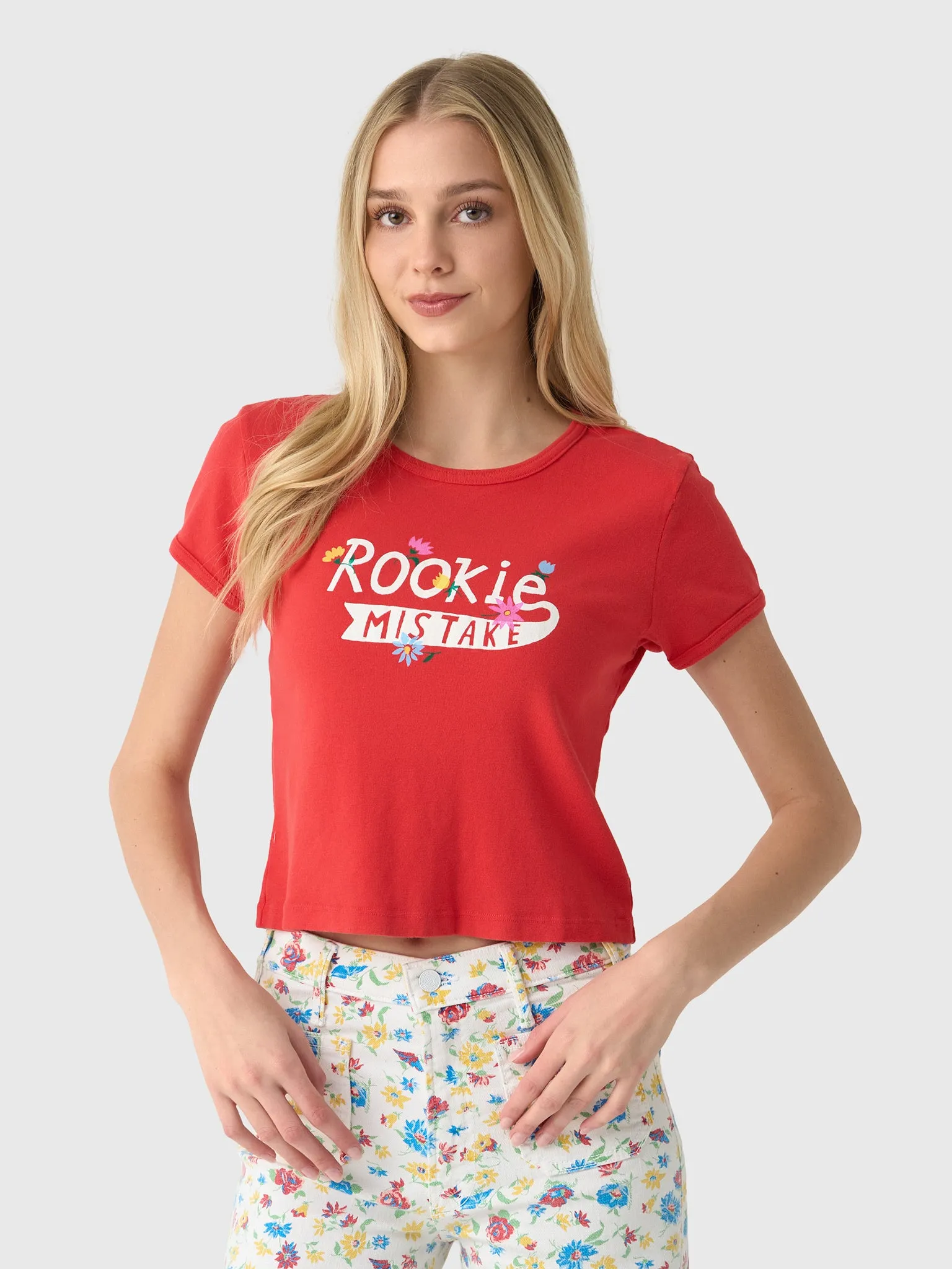 Mother Women's The Itty Bitty Ringer Tee sold by Saint Bernard