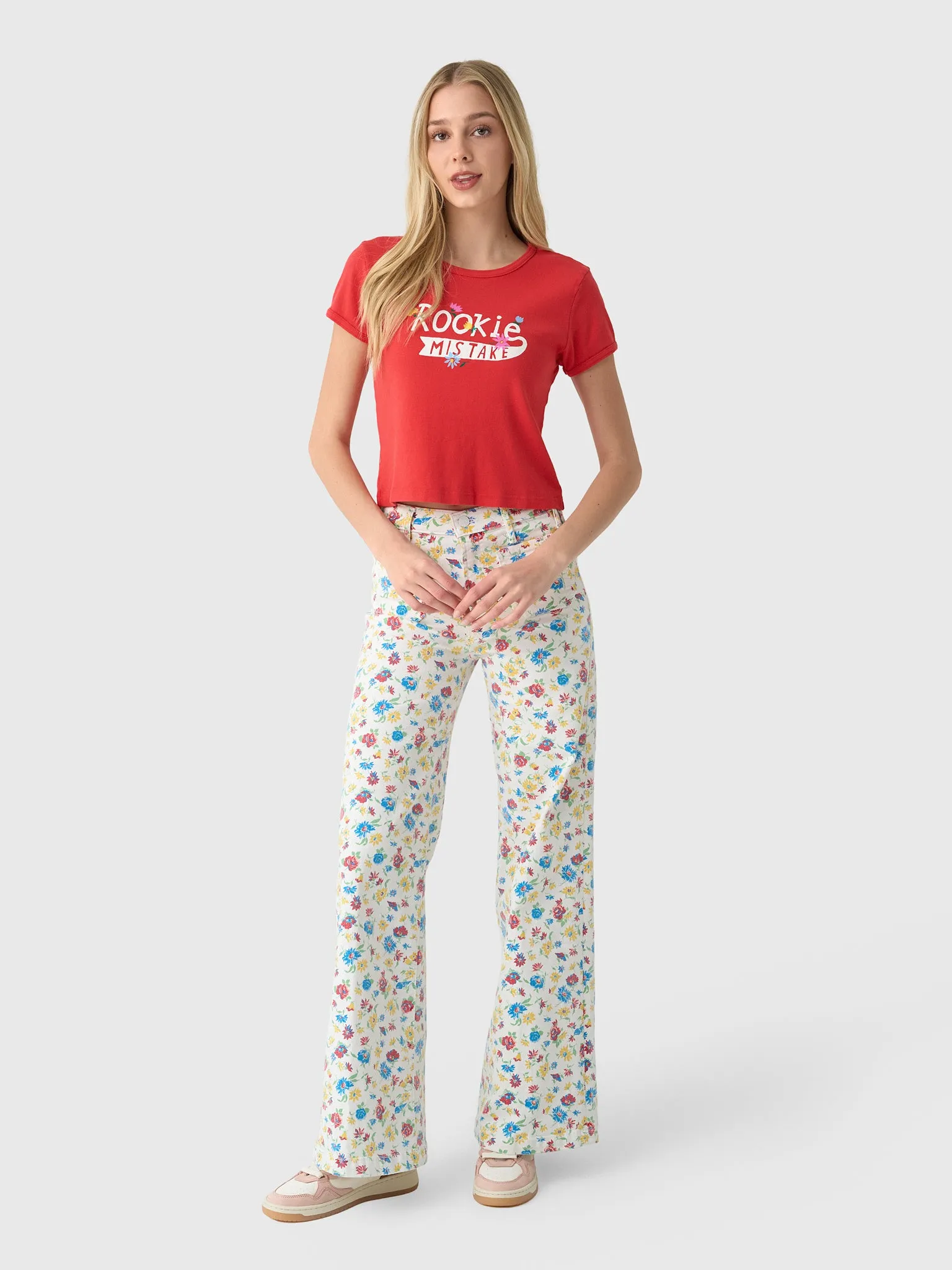 Mother Women's The Itty Bitty Ringer Tee sold by Saint Bernard product image thumbnail 2