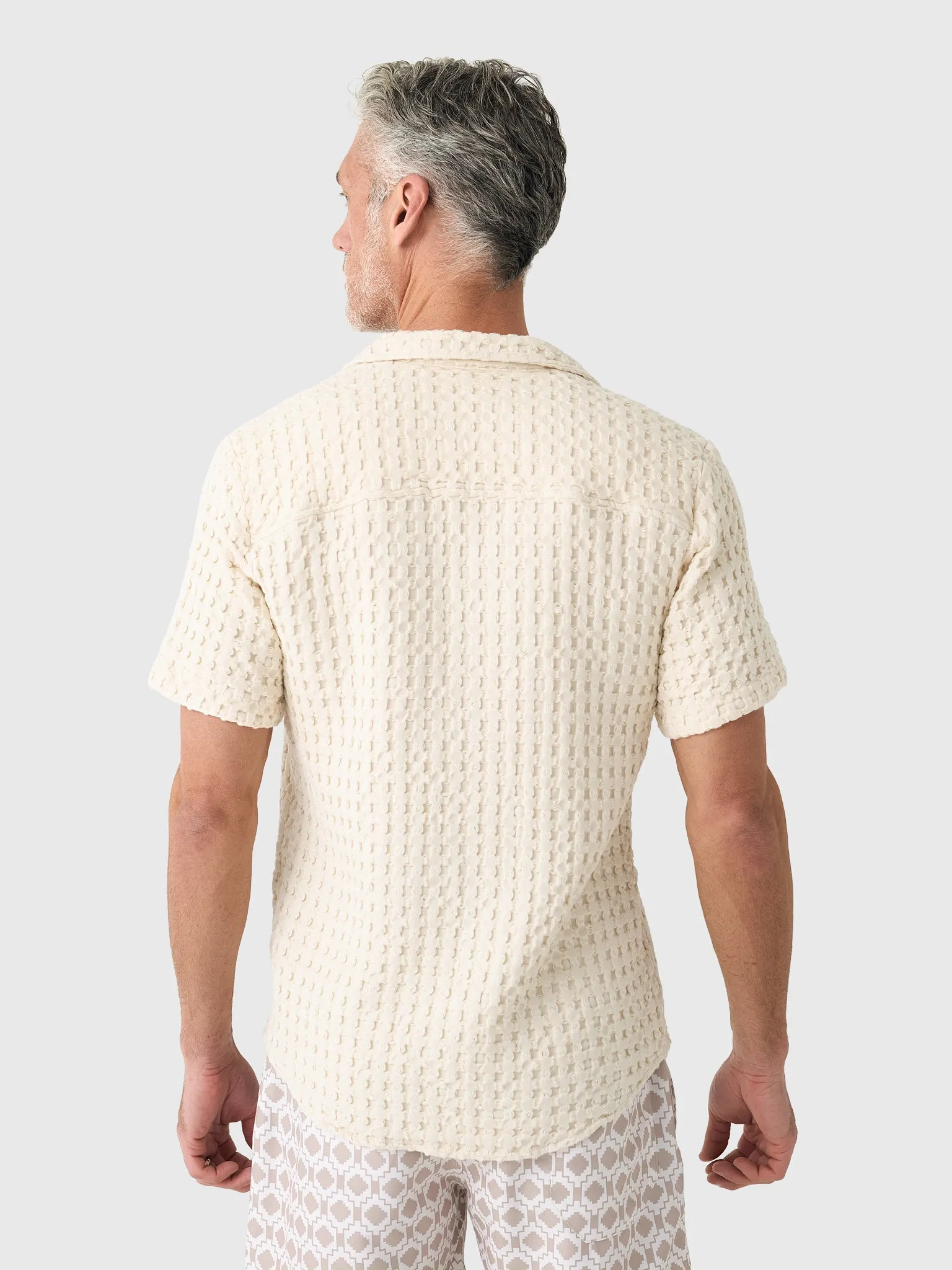 OAS Men's Cuba Waffle Shirt sold by Saint Bernard product image thumbnail 5