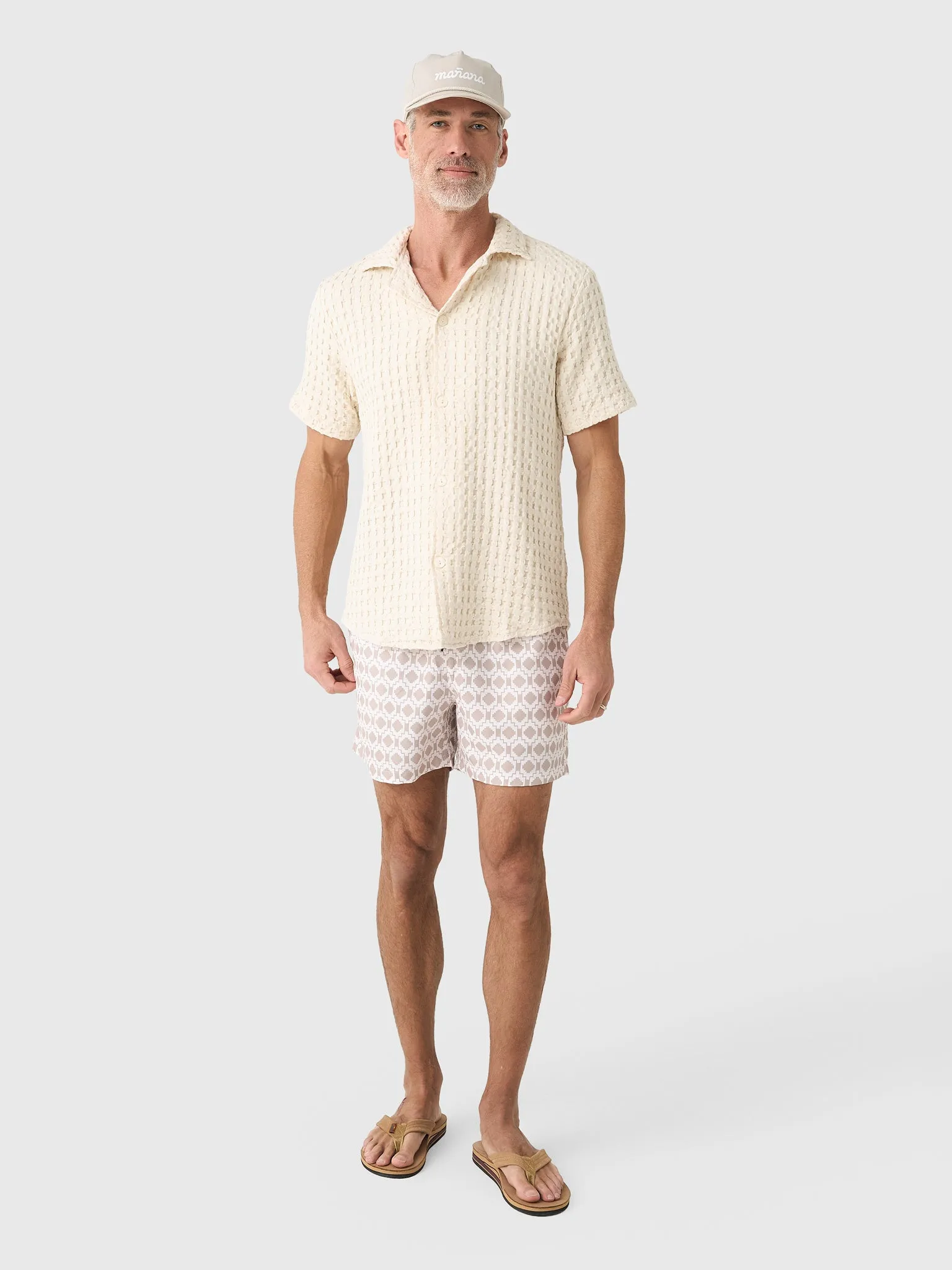 OAS Men's Cuba Waffle Shirt sold by Saint Bernard product image thumbnail 3