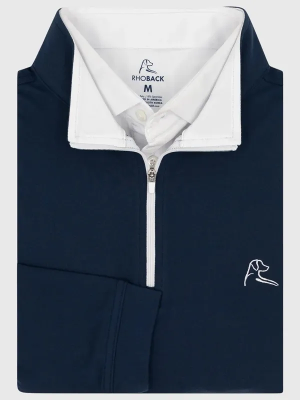 Rhoback Men's Performance Quarter-Zip made by Rhoback