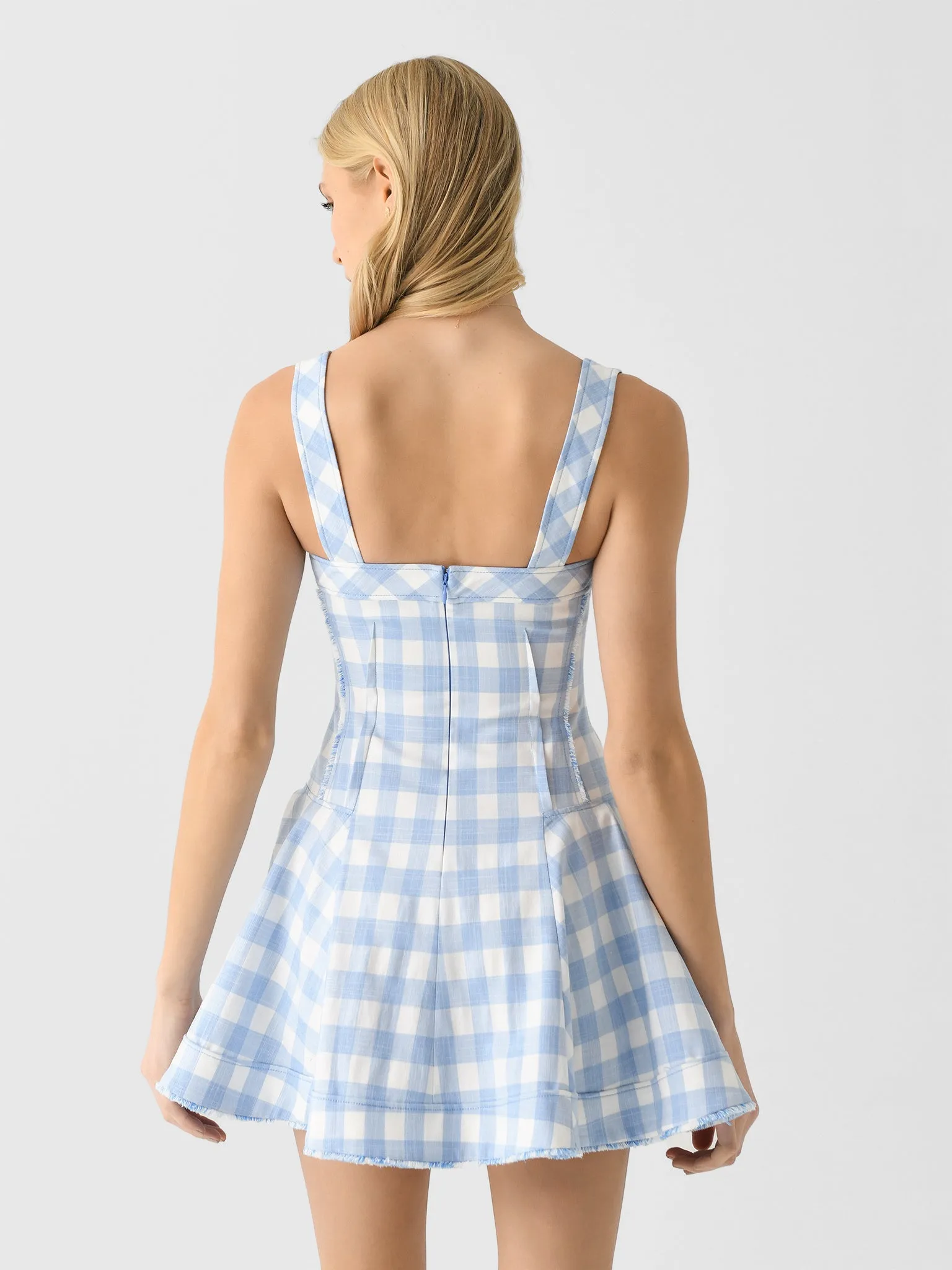 Simkhai Women's Hannalie Mini Dress sold by Saint Bernard product image thumbnail 4